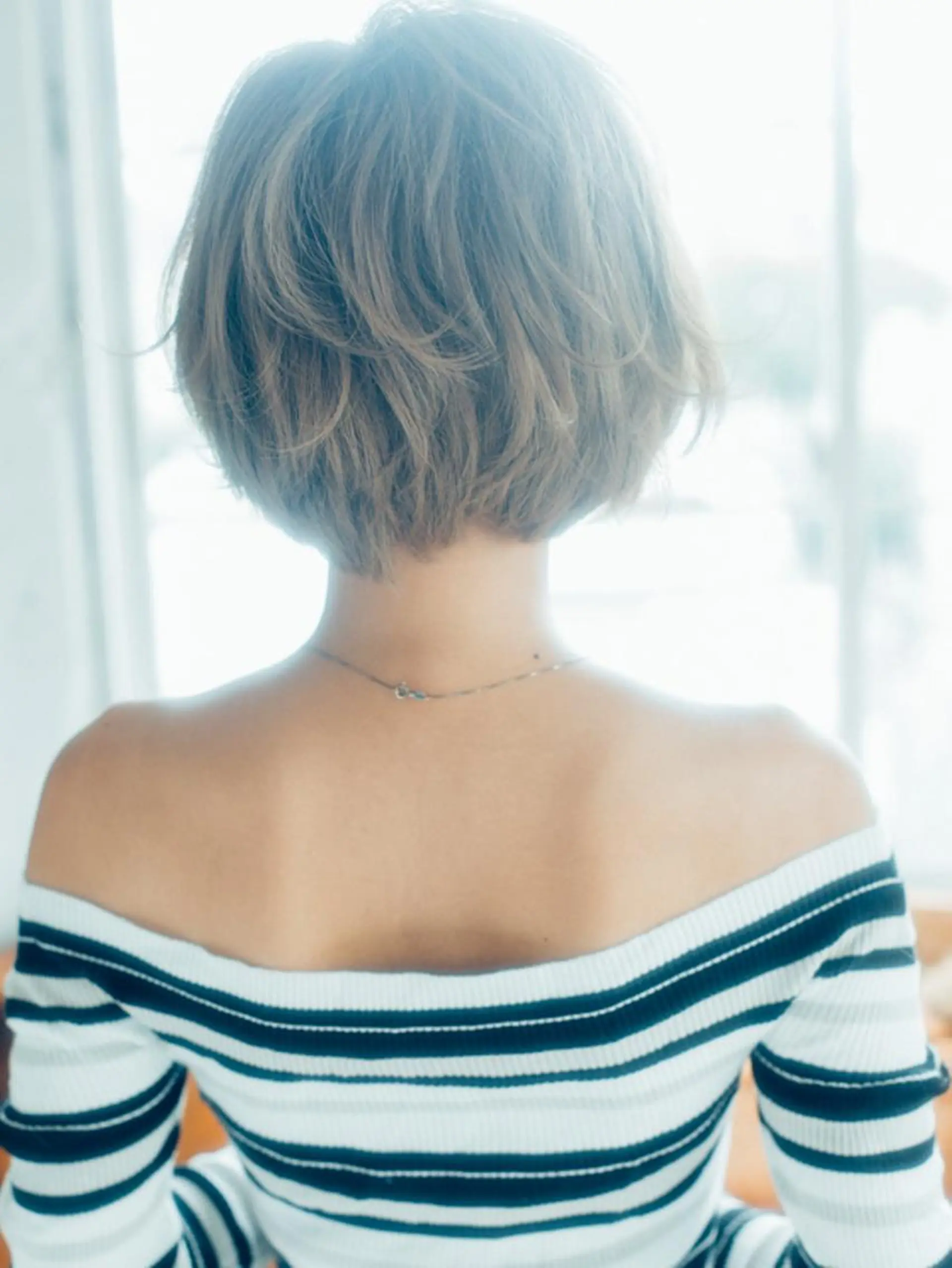 ショート Conforto店長 渡邊のヘアスタイル