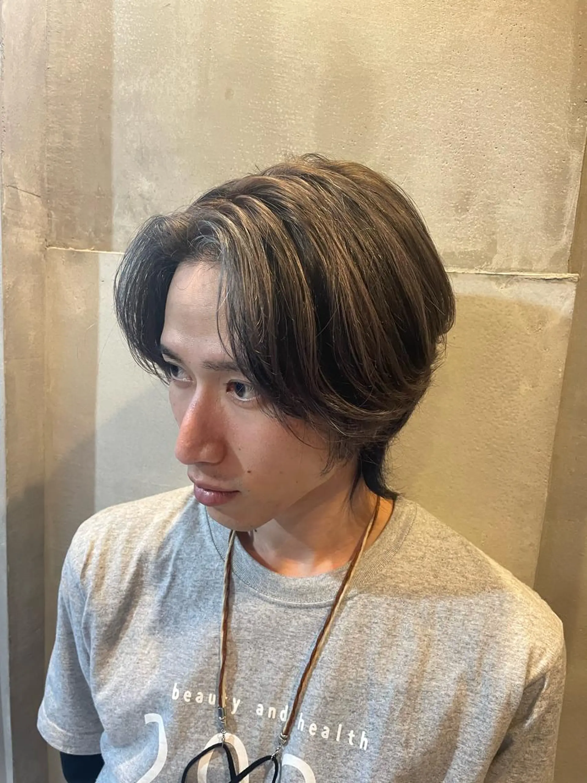 カラー メンズ ヘアカラー 縮毛矯正/髪質改善/ ハイトーン/Makoのヘアスタイル