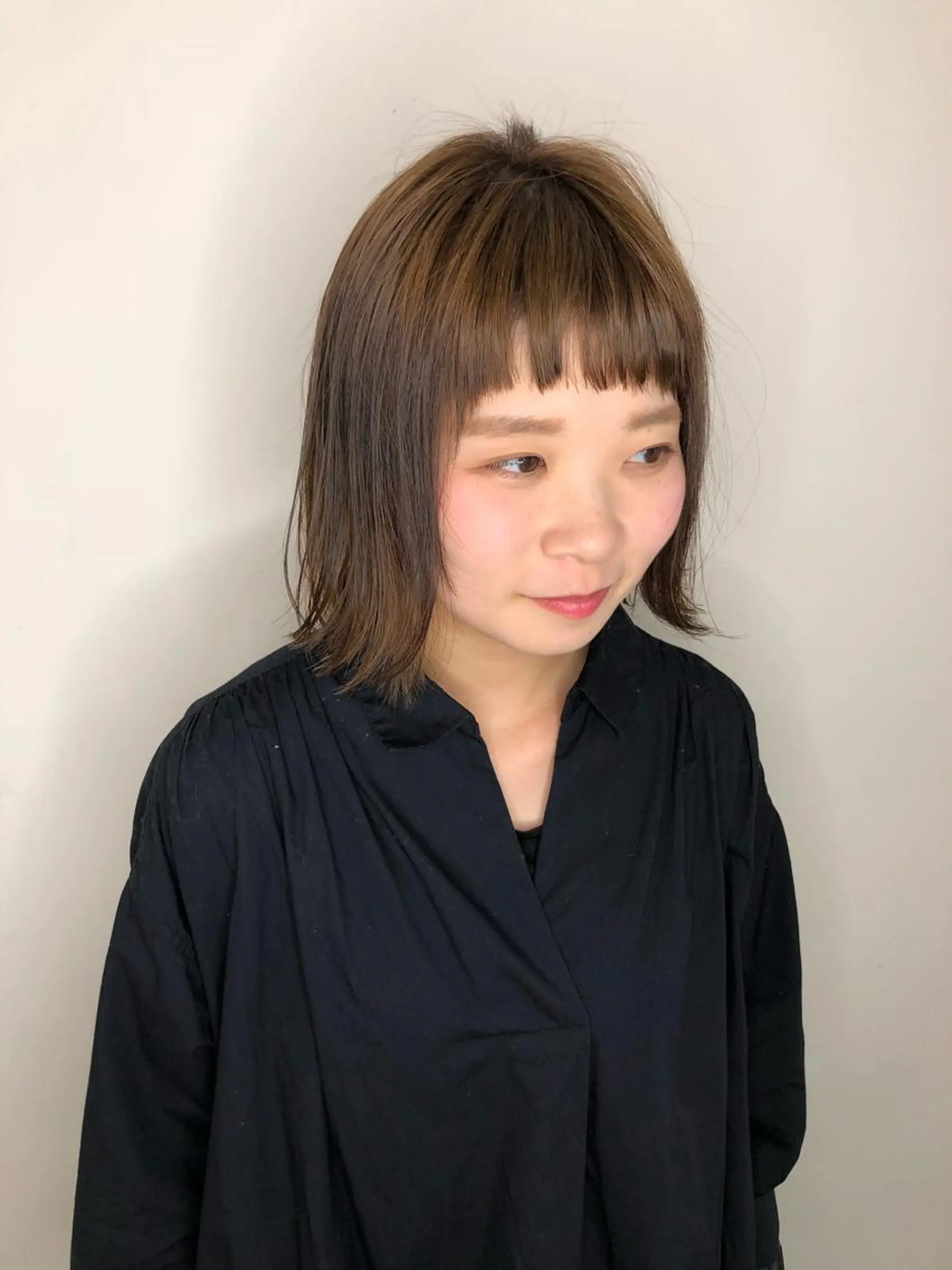 ショート 切りっぱなしボブ ボブ ショートが得意✂️ 藤城建太のヘアスタイル