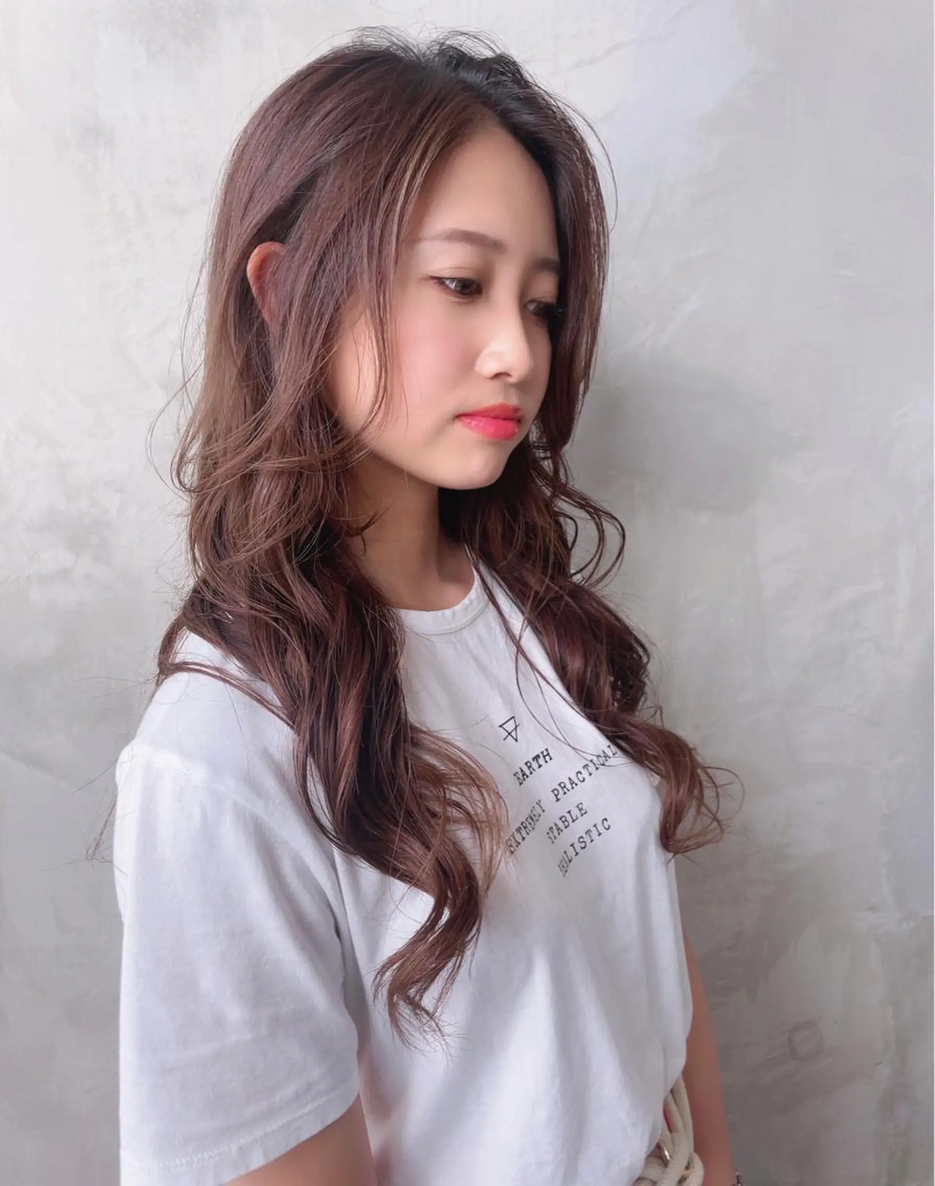 ミディアム カラー INTRO.by Fi-Ne所属・韓国ヘア 店長NEGIのヘアスタイル