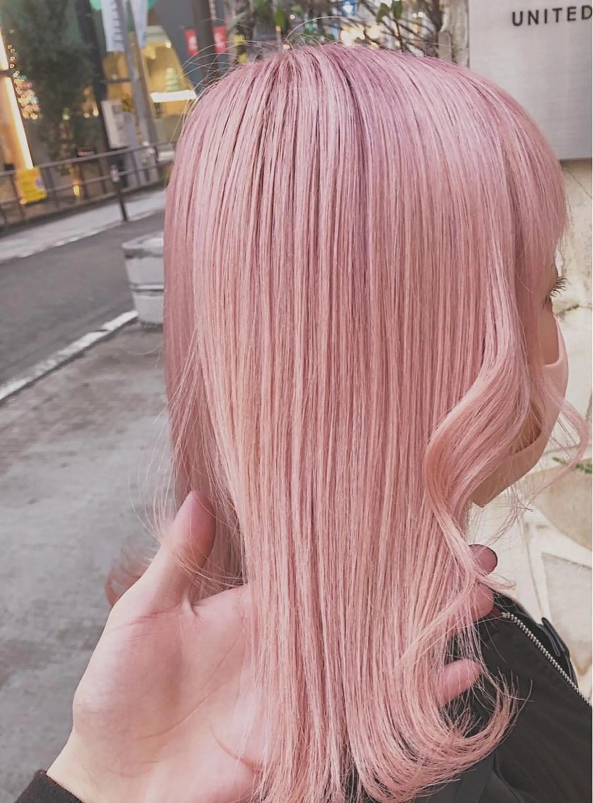 ミディアム ❄️💛エクステ ブリーチ❄️yukiのヘアスタイル