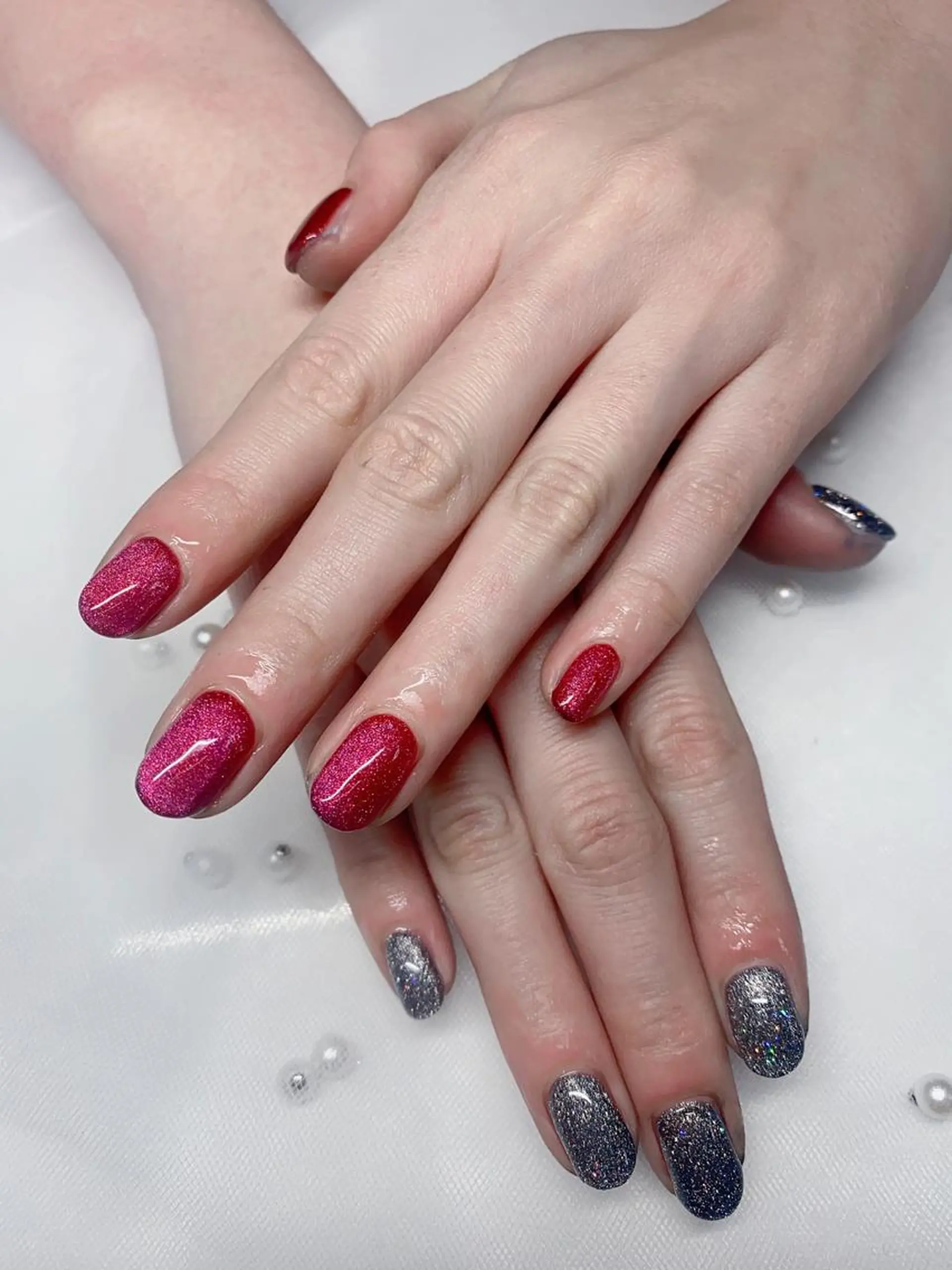 ネイル マグネットネイル Jasmine nailsalon所属・ジャスミン ネイルサロンのネイルデザイン