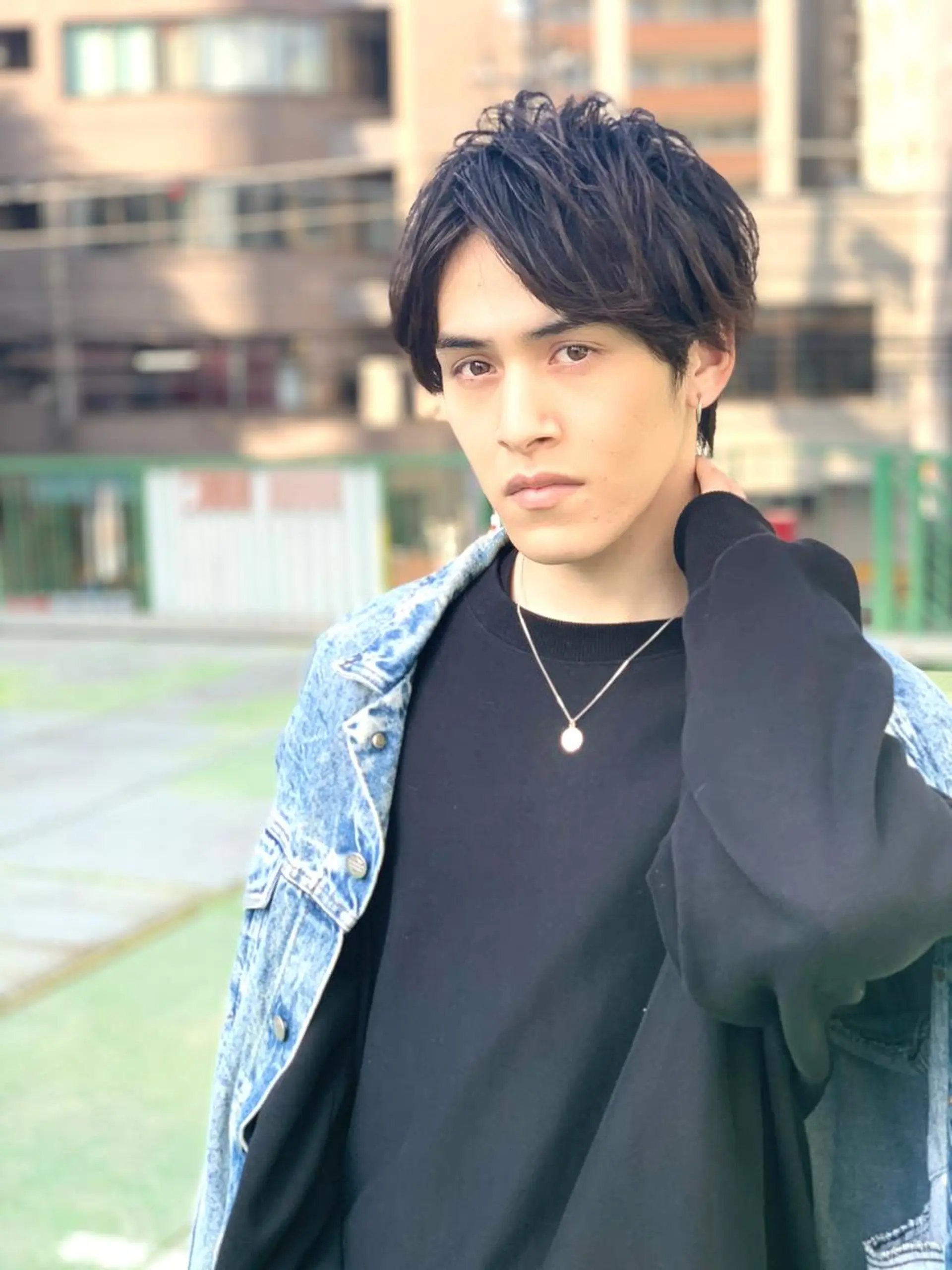 ショート カット ヘアカラー 柏メンズカットパーマ NO.1タイチのヘアスタイル