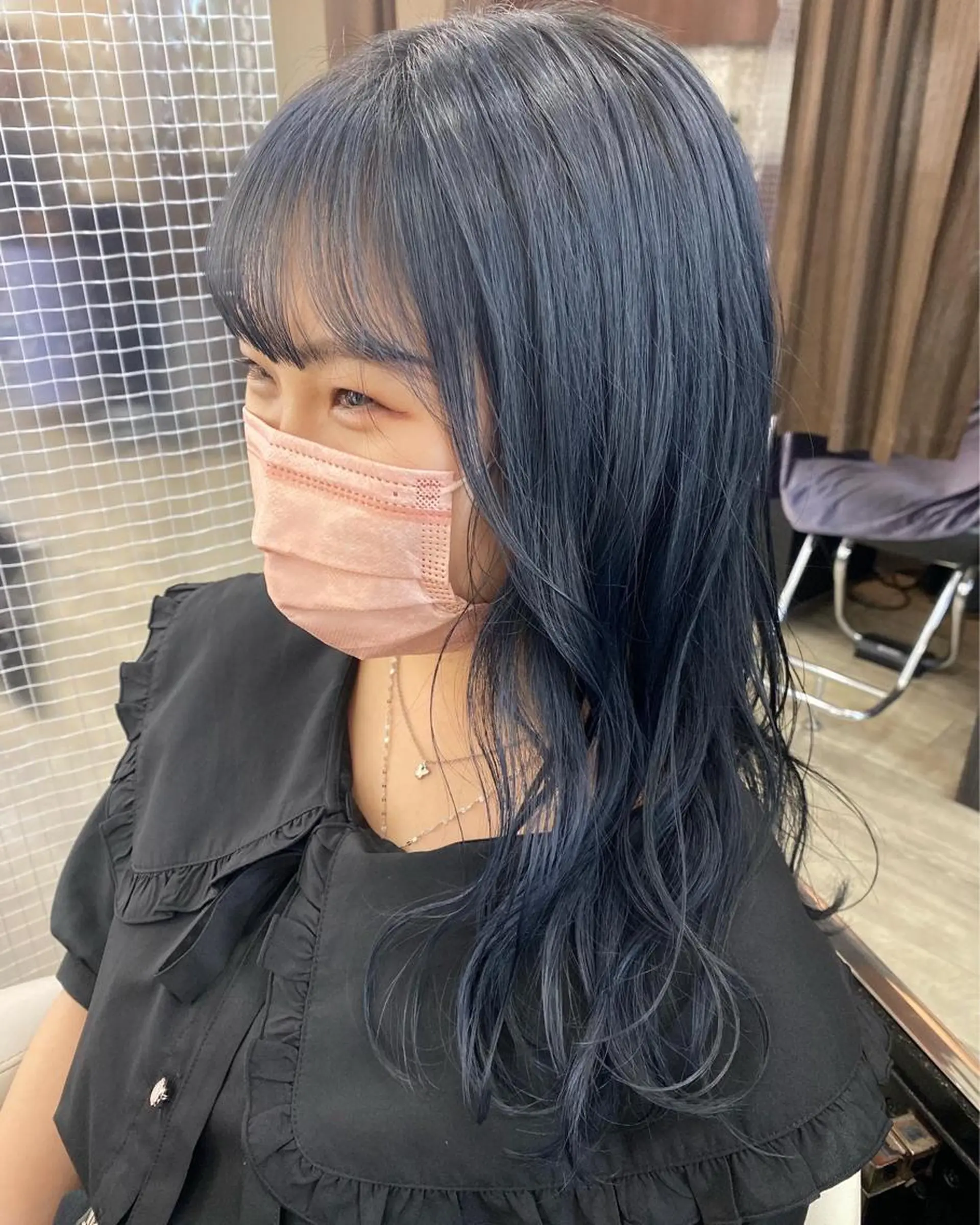 セミロング カラー ヘアカラー トリートメント 市川 博紀 副店長のヘアスタイル