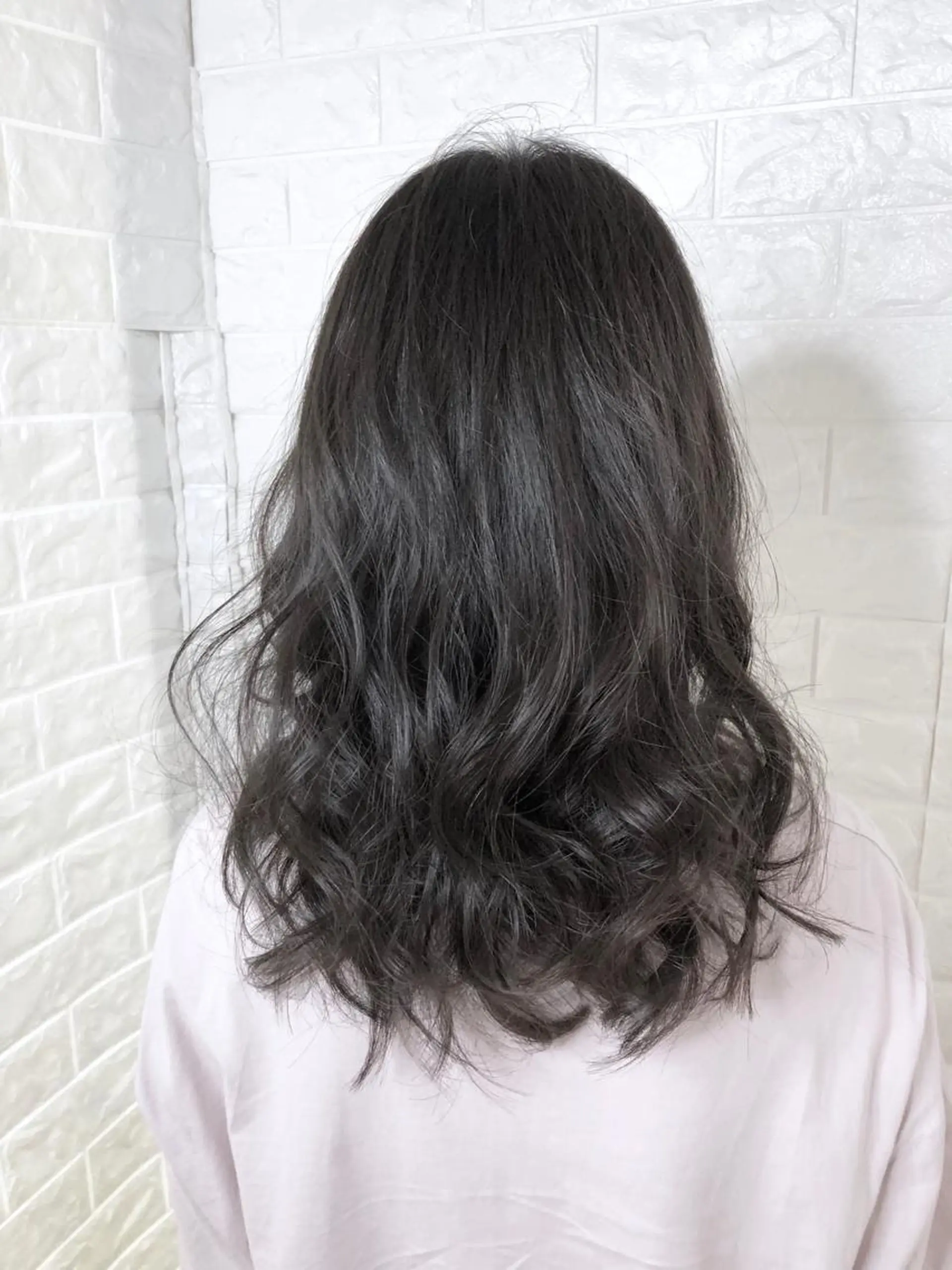 ミディアム 縮毛矯正/髪質改善 主税巧一のヘアスタイル