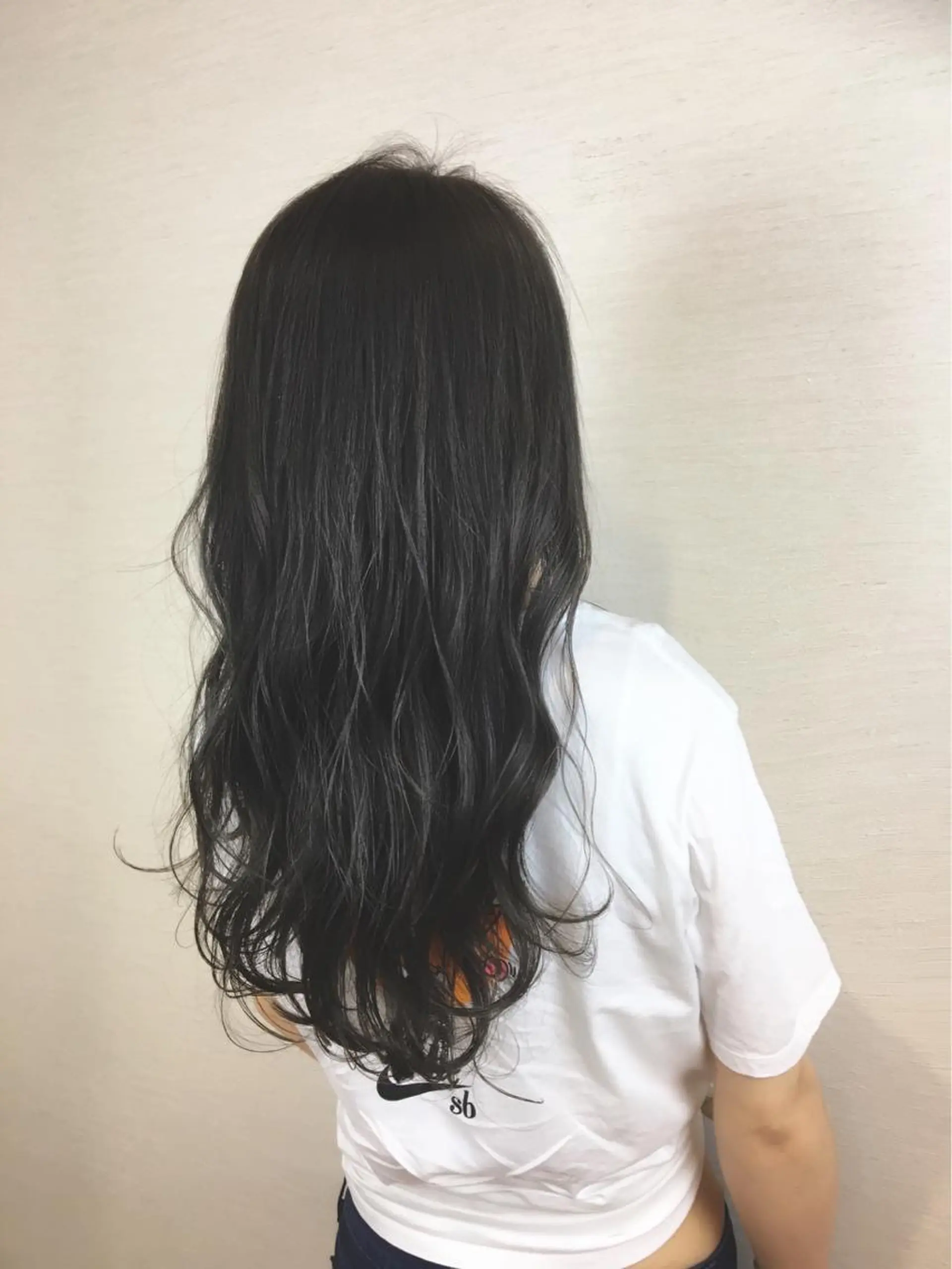 ロング ブリーチなしダブル/ レイヤーカット 小棹のヘアスタイル