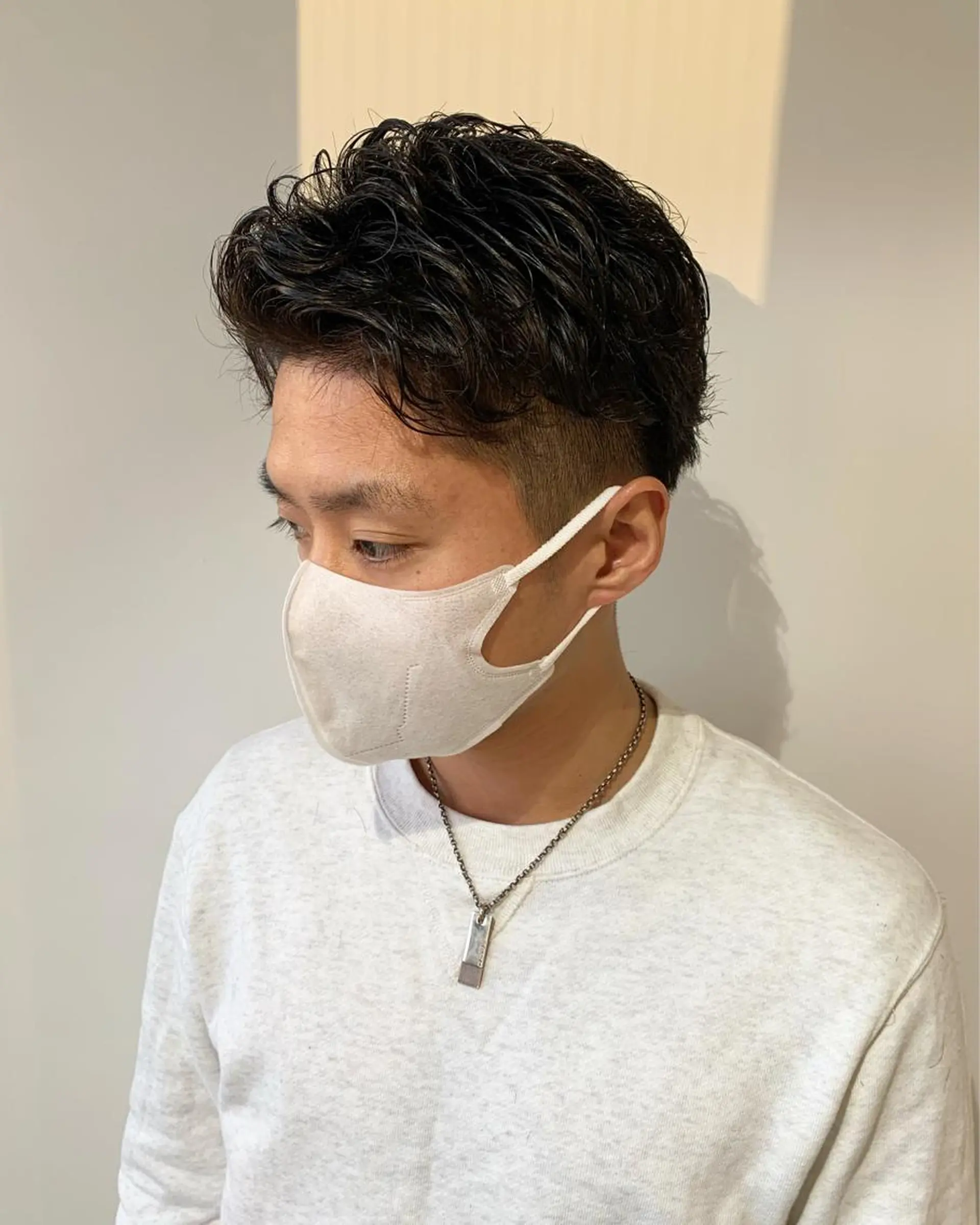 ショート メンズ メンズパーマ 七三 カット パーマ stylist hiro  by schon所属・大人男髪/メンズ パーマ/hiroのヘアスタイル