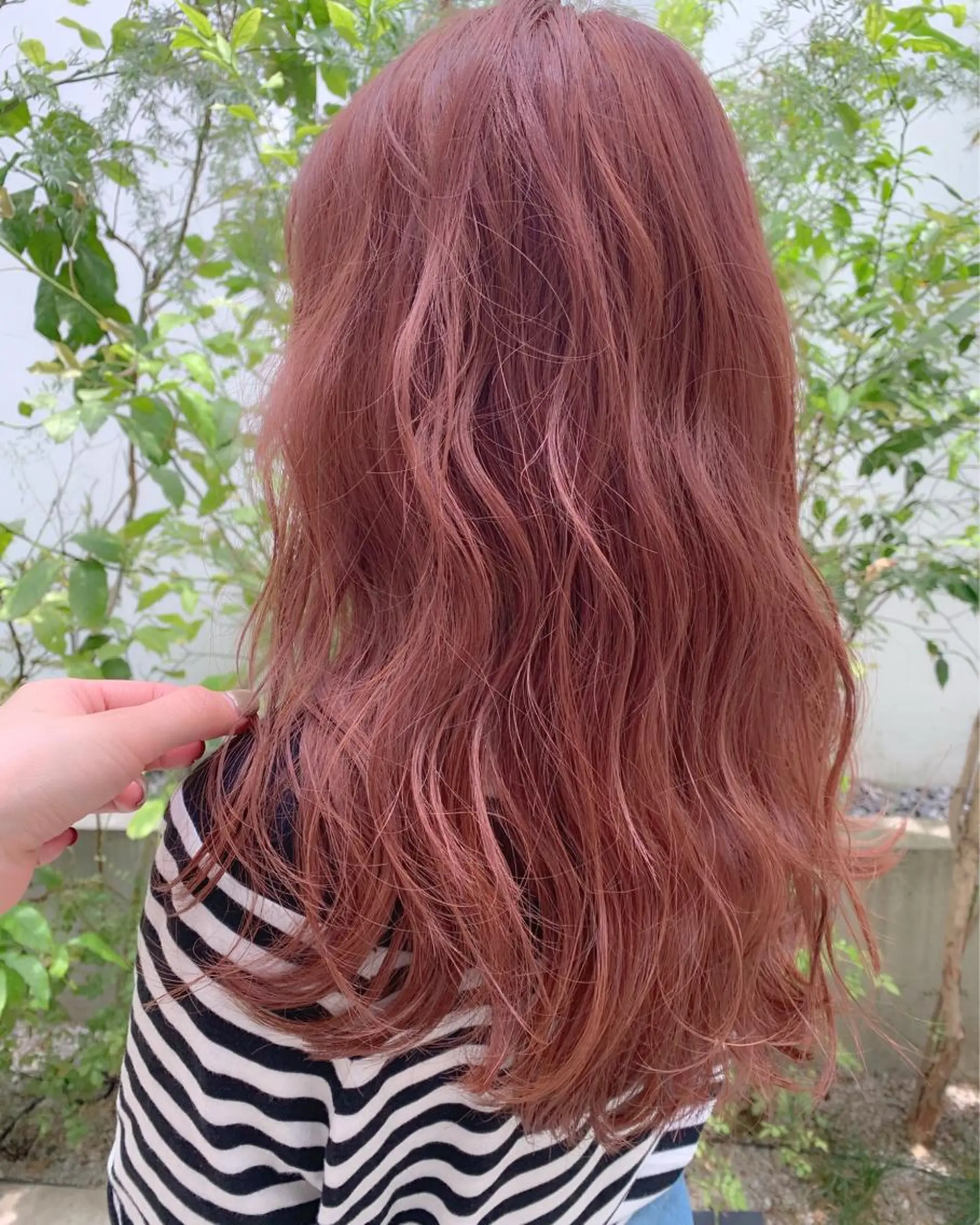 セミロング カット ヘアカラー トリートメント 透明感/オリーブ/ グレージュ/YUKAのヘアスタイル