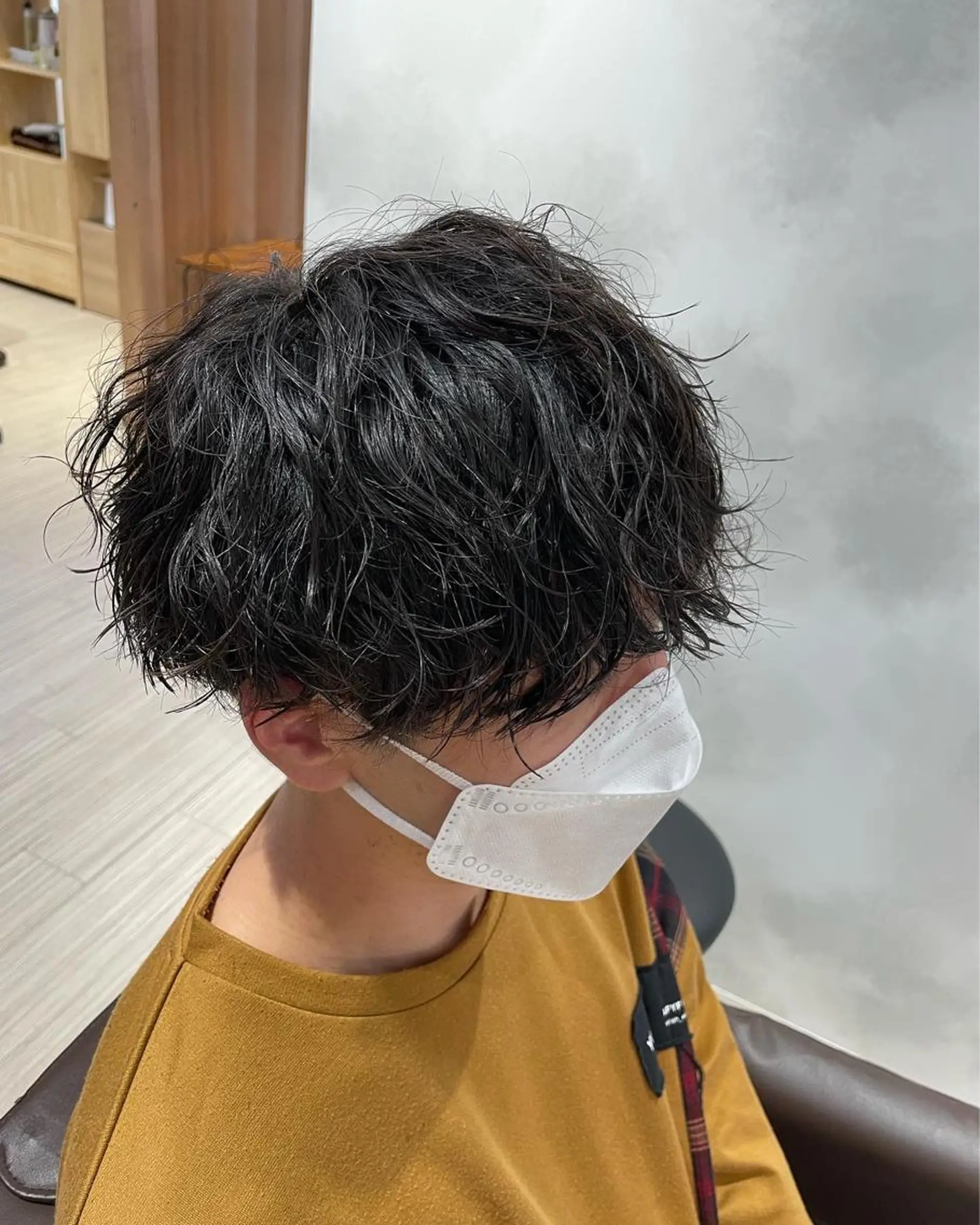 パーマ メンズ カット パーマ 髪質改善／パーマ カラー浅草 山本隼輔のヘアスタイル