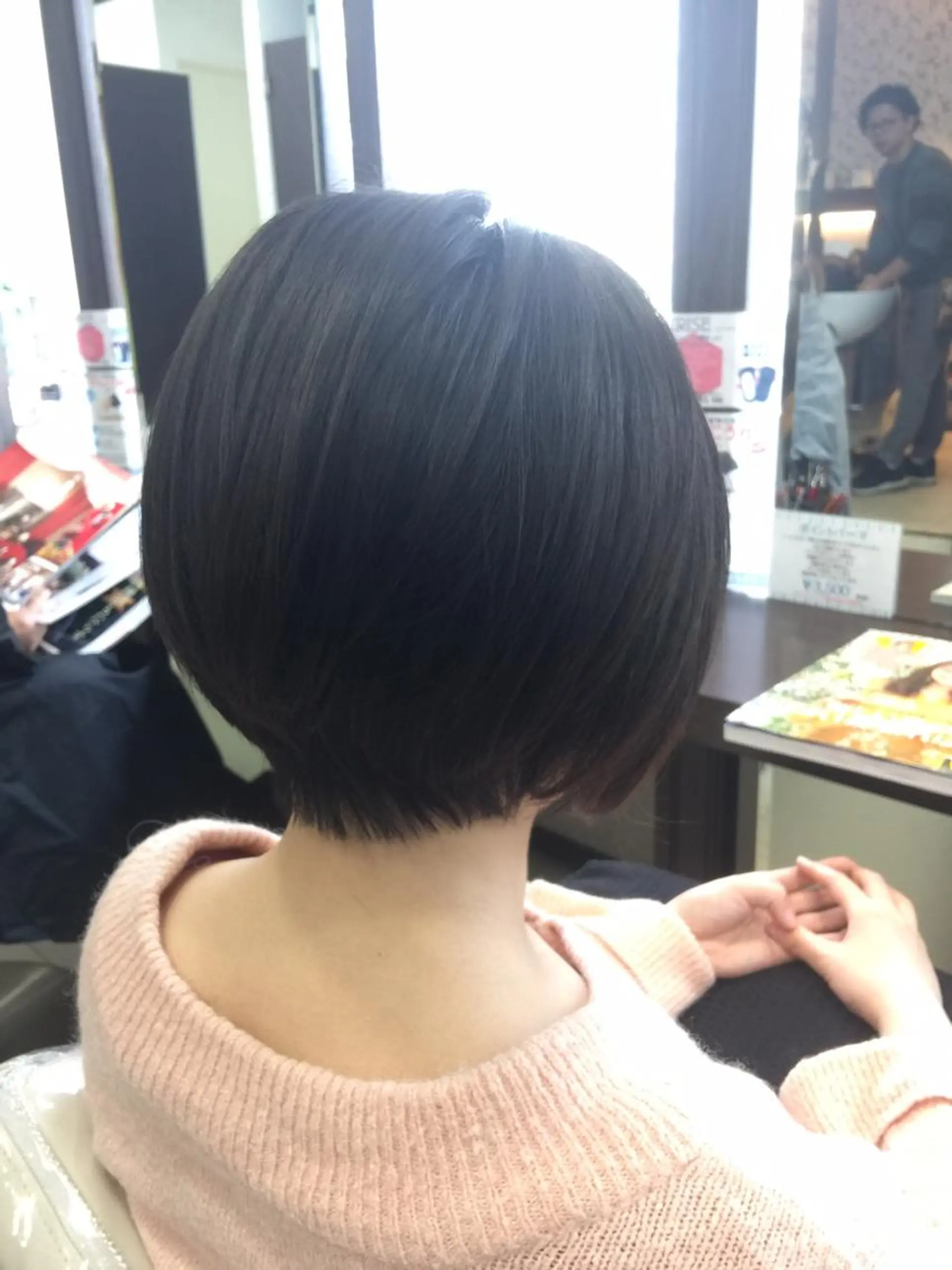 ショート カット ヘアカラー トリートメント 『Ash久が原MG』 水野 翼のヘアスタイル