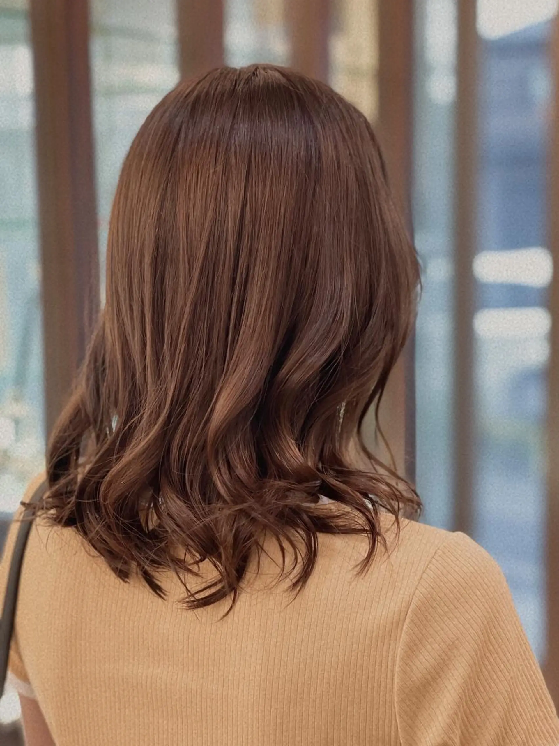 セミロング カット ヘアカラー 千葉 たかしのヘアスタイル