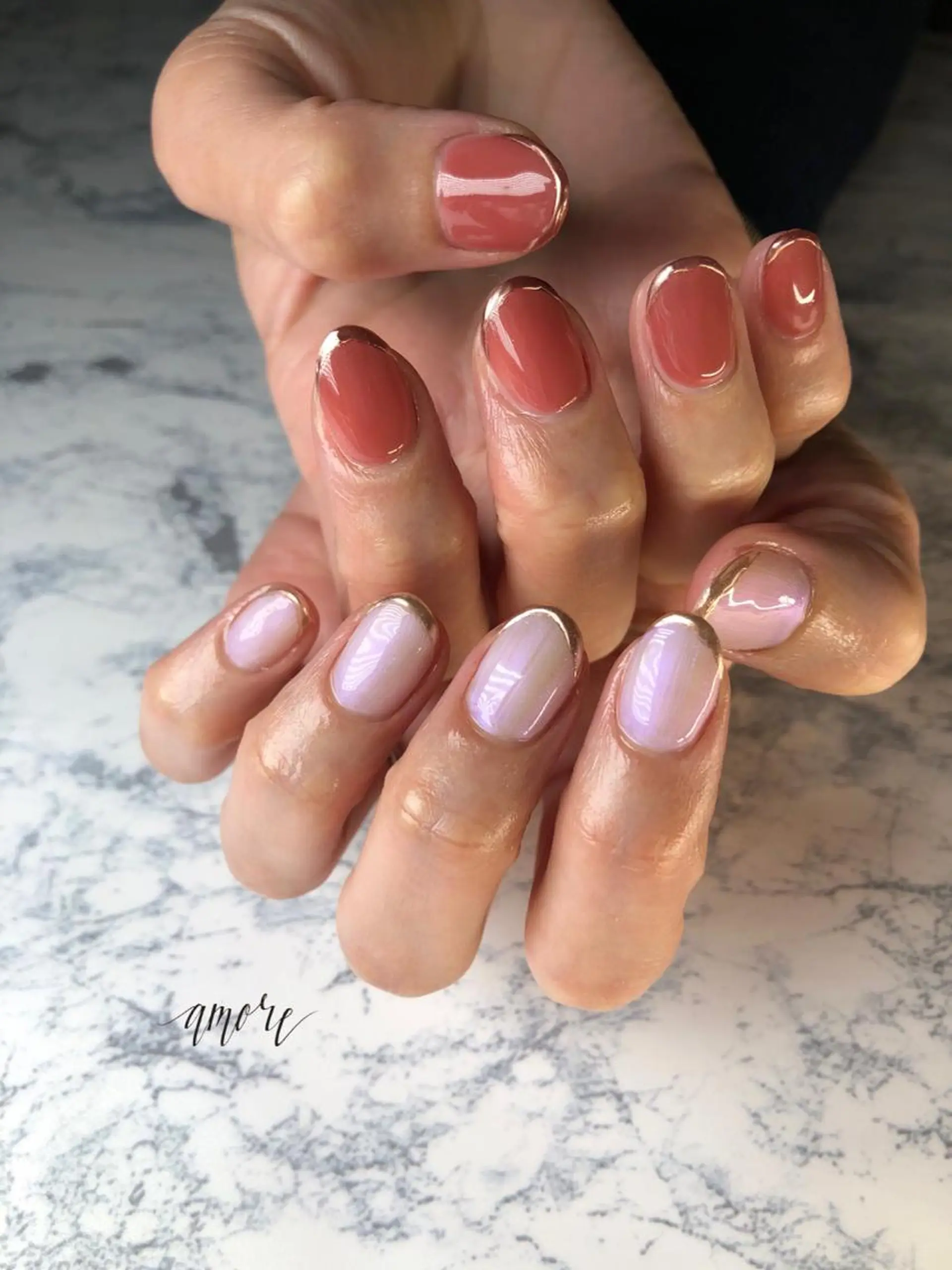 ネイル ジェルネイル 氷ネイル・うるうるネイル マグネットネイル ミラーネイル ニュアンスネイル You kyehwaのネイルデザイン