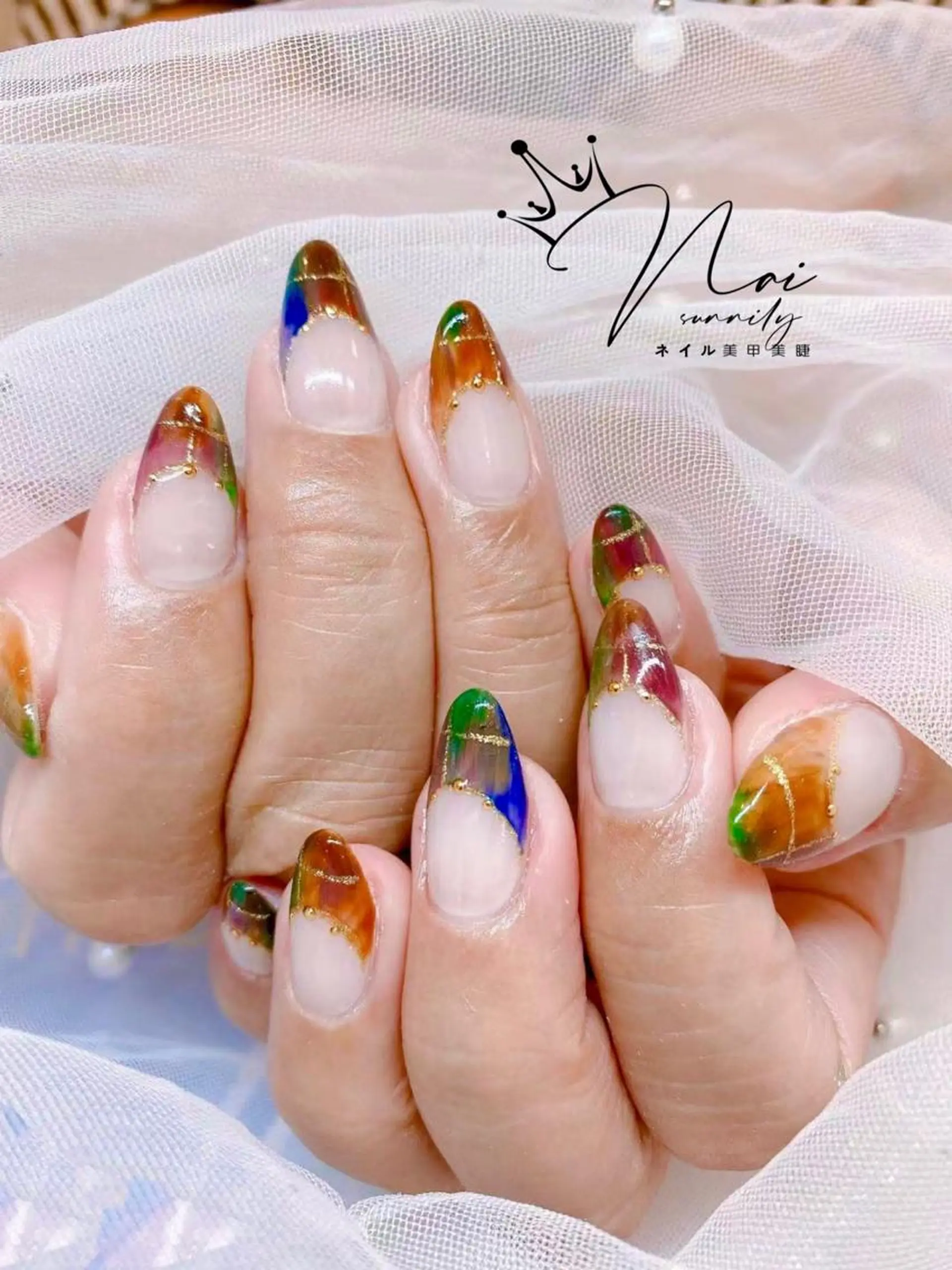 ネイル 長さだし専門店 M2　rikaのネイルデザイン