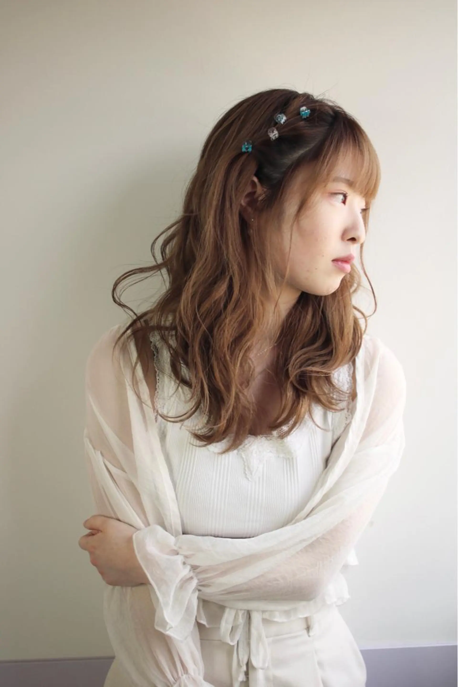 ロング カラー 奥山 沙季(大井町)のヘアスタイル