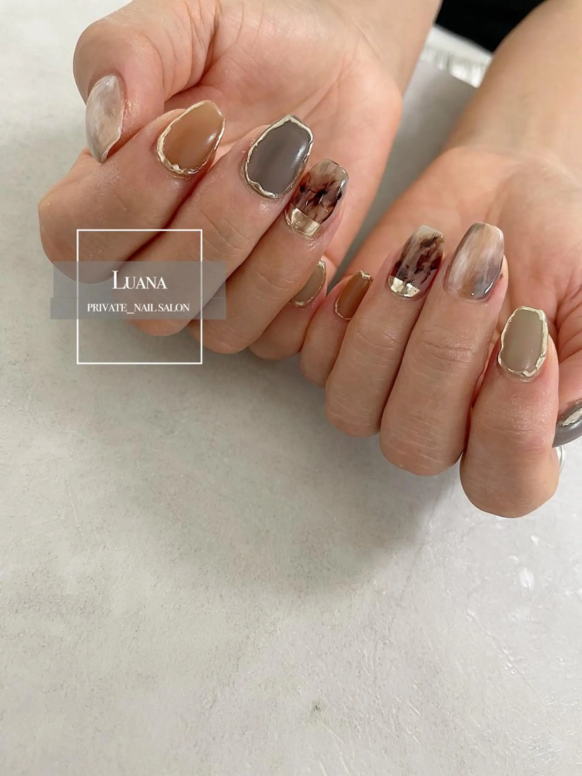 ネイル 持ち込み Nail Salon Luanaのネイルデザイン