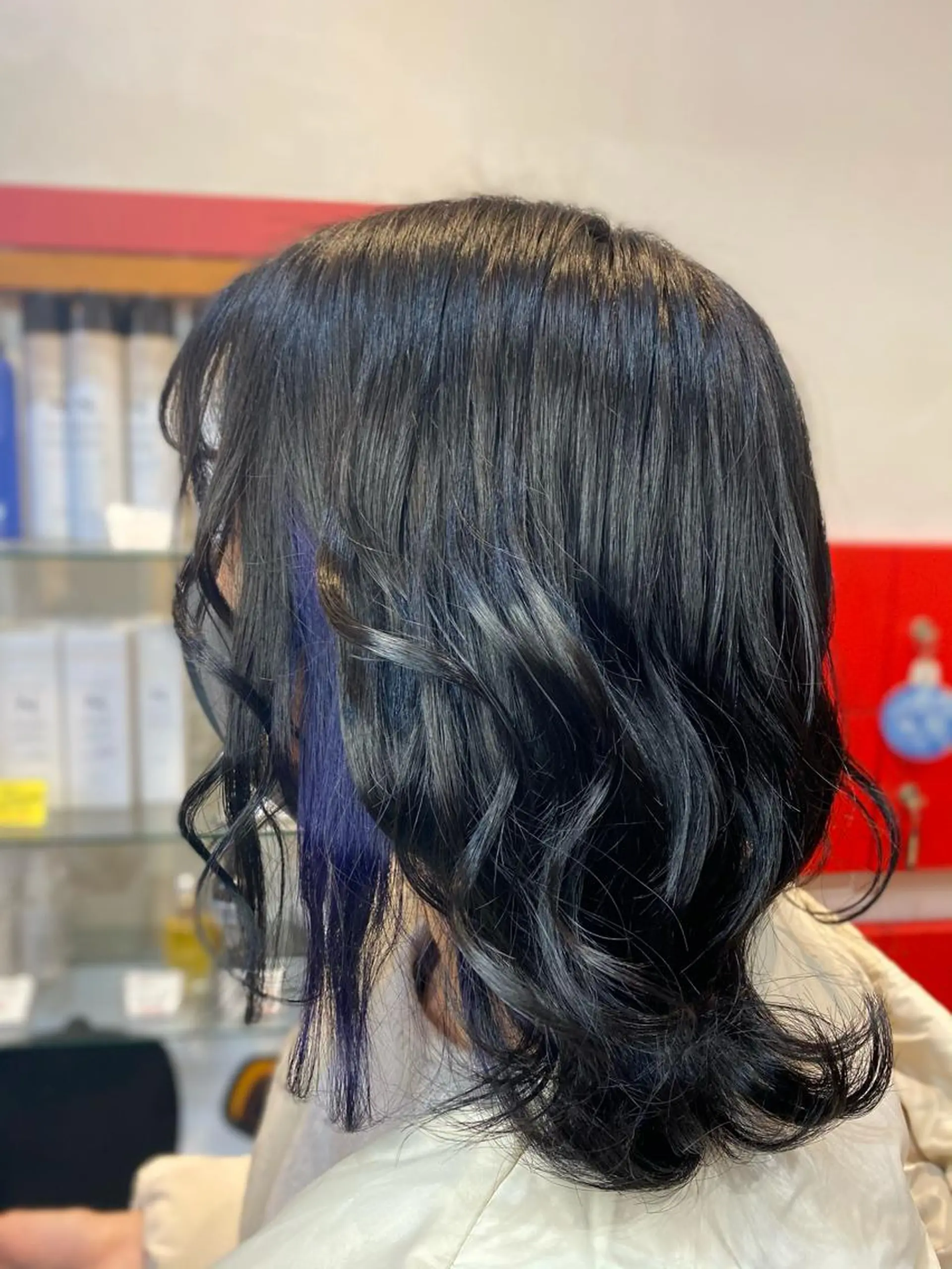 ミディアム ヘアカラー ゆぴ☾‪/推しカラー /ハイトーンのヘアスタイル