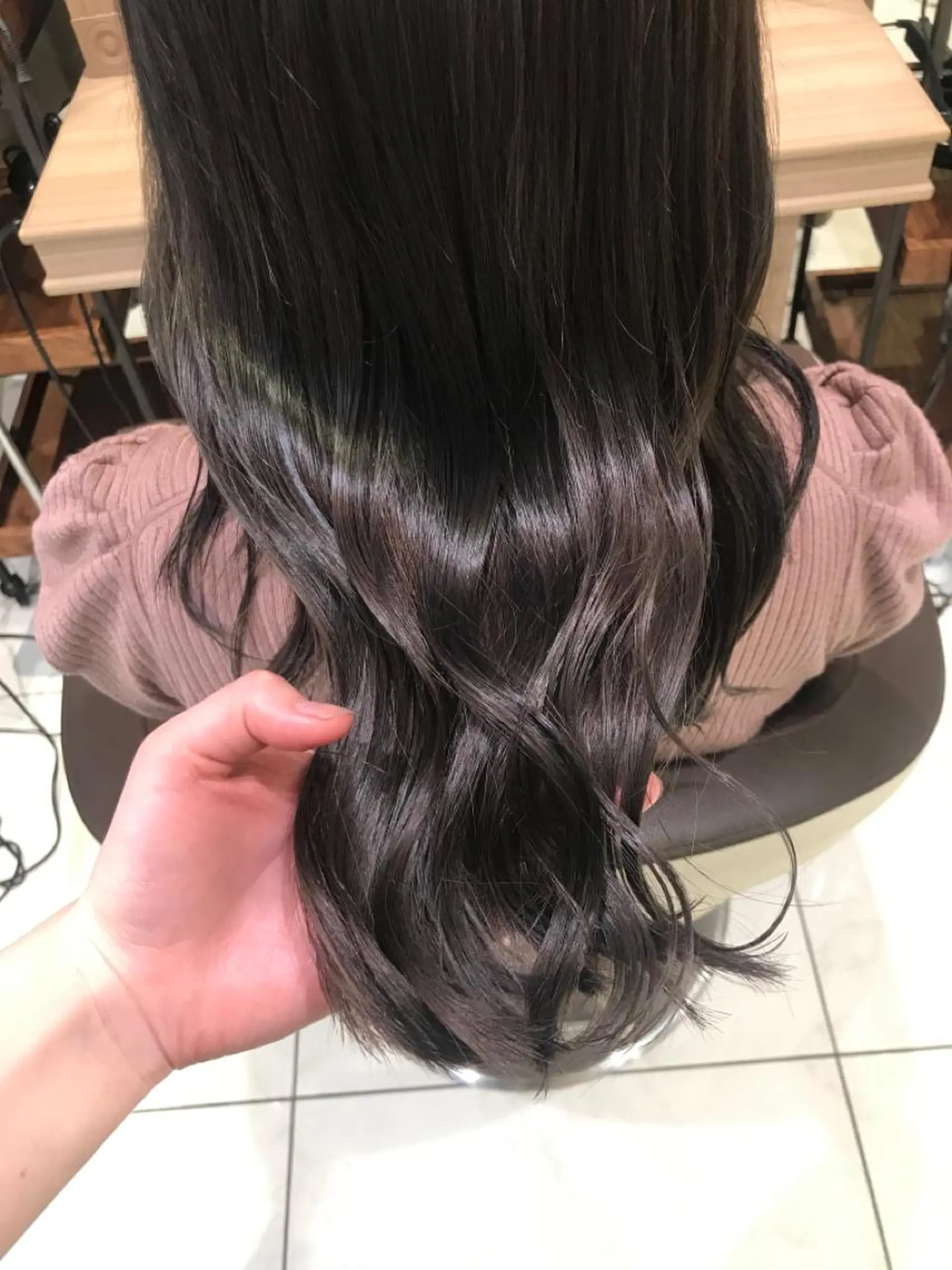 ロング カラー メンズ特化/ パーマChihoのヘアスタイル