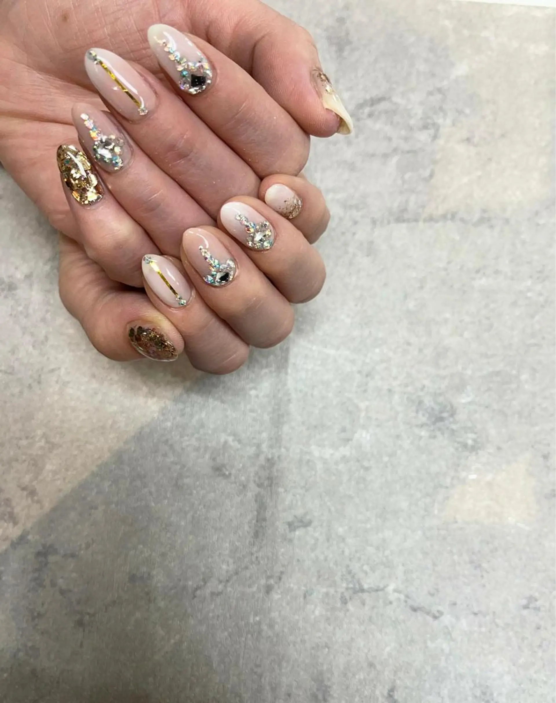 ネイル ワンカラーネイル ハンドネイル ハンドケア FASTNAIL PLUS 新宿店のネイルデザイン