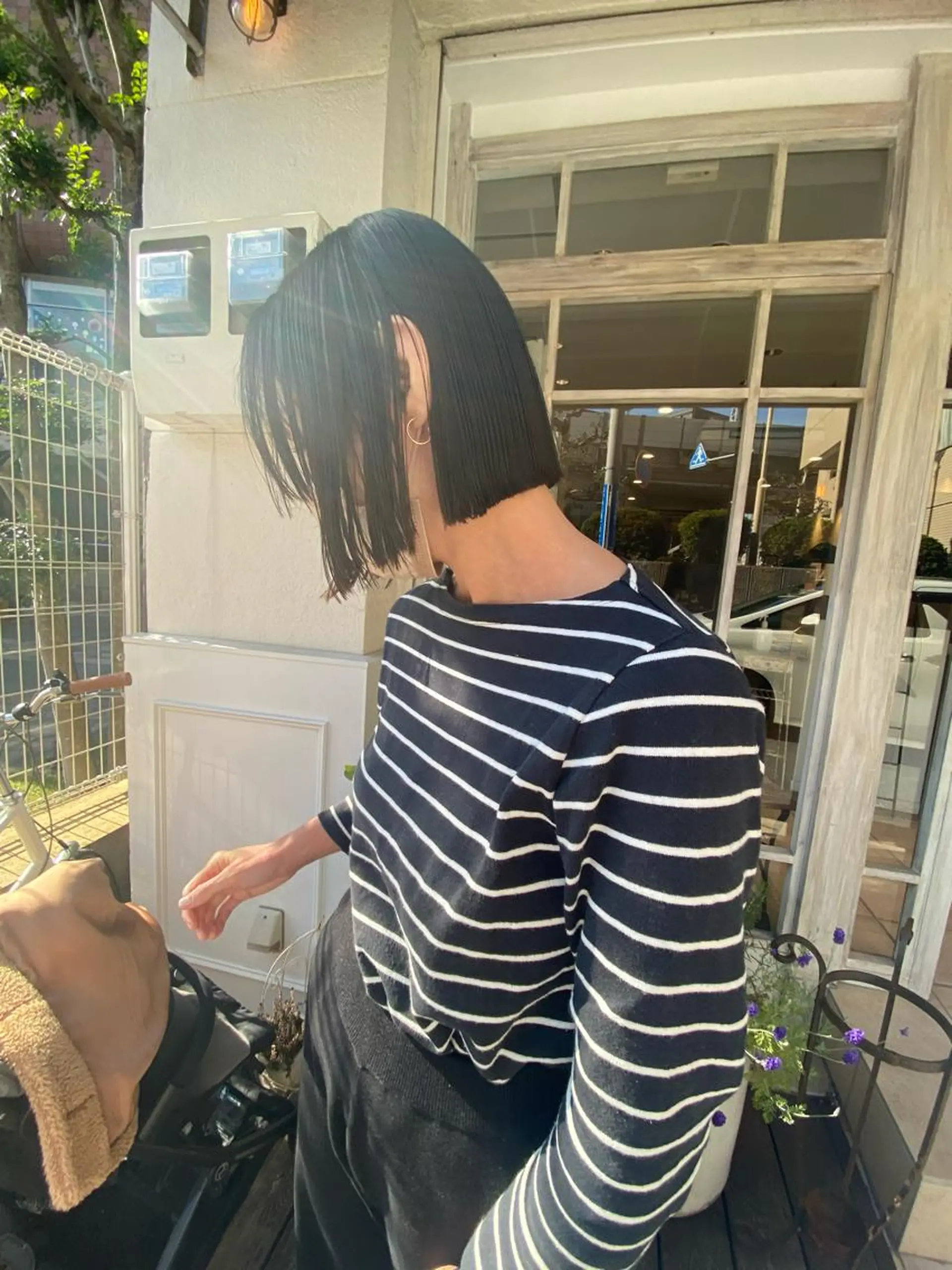 ショート ボブ カット ヘアカラー トリートメント Musiiik hairのヘアスタイル