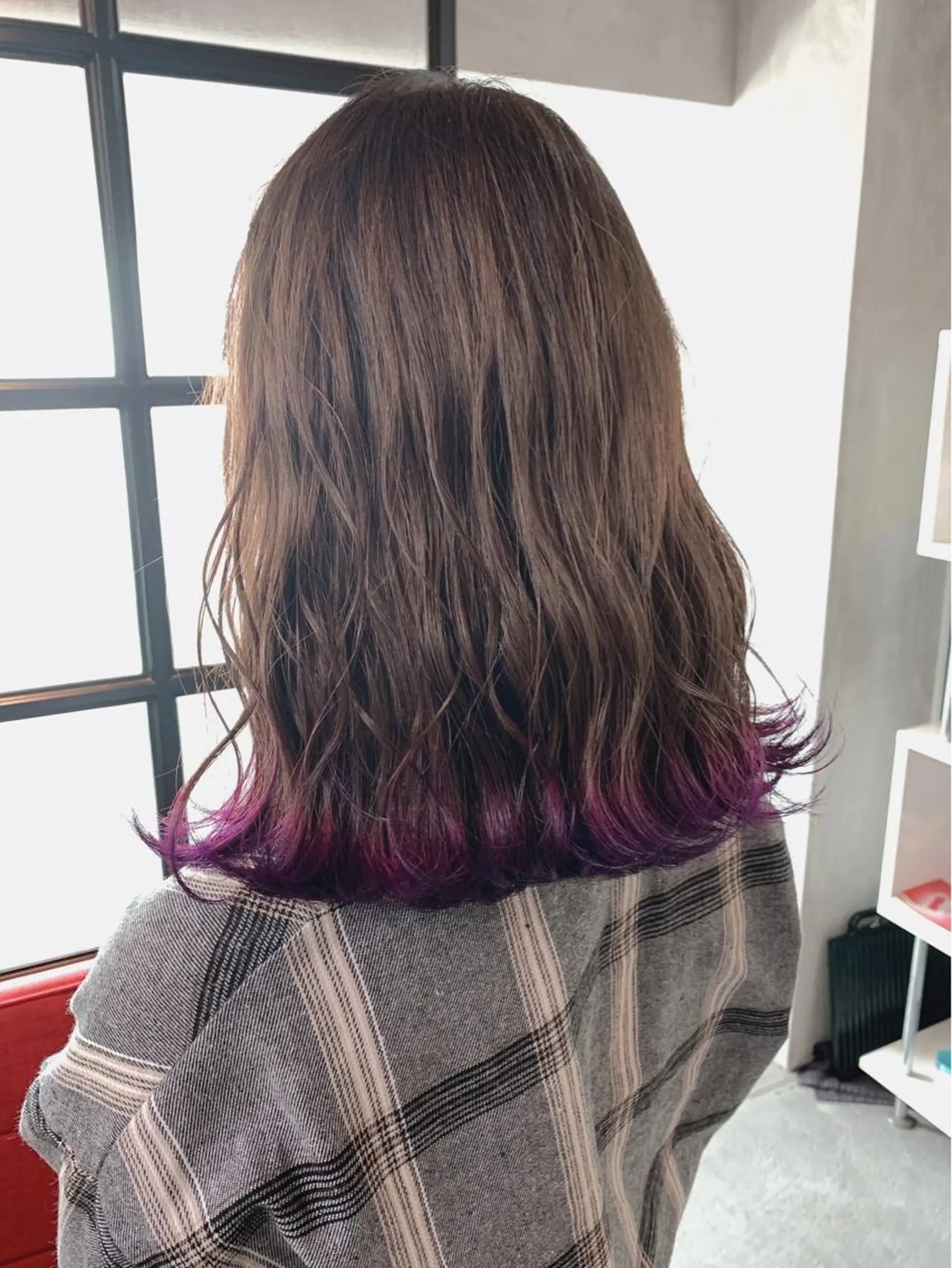 カラー SAKURA 原宿所属・なかの たくみのヘアスタイル