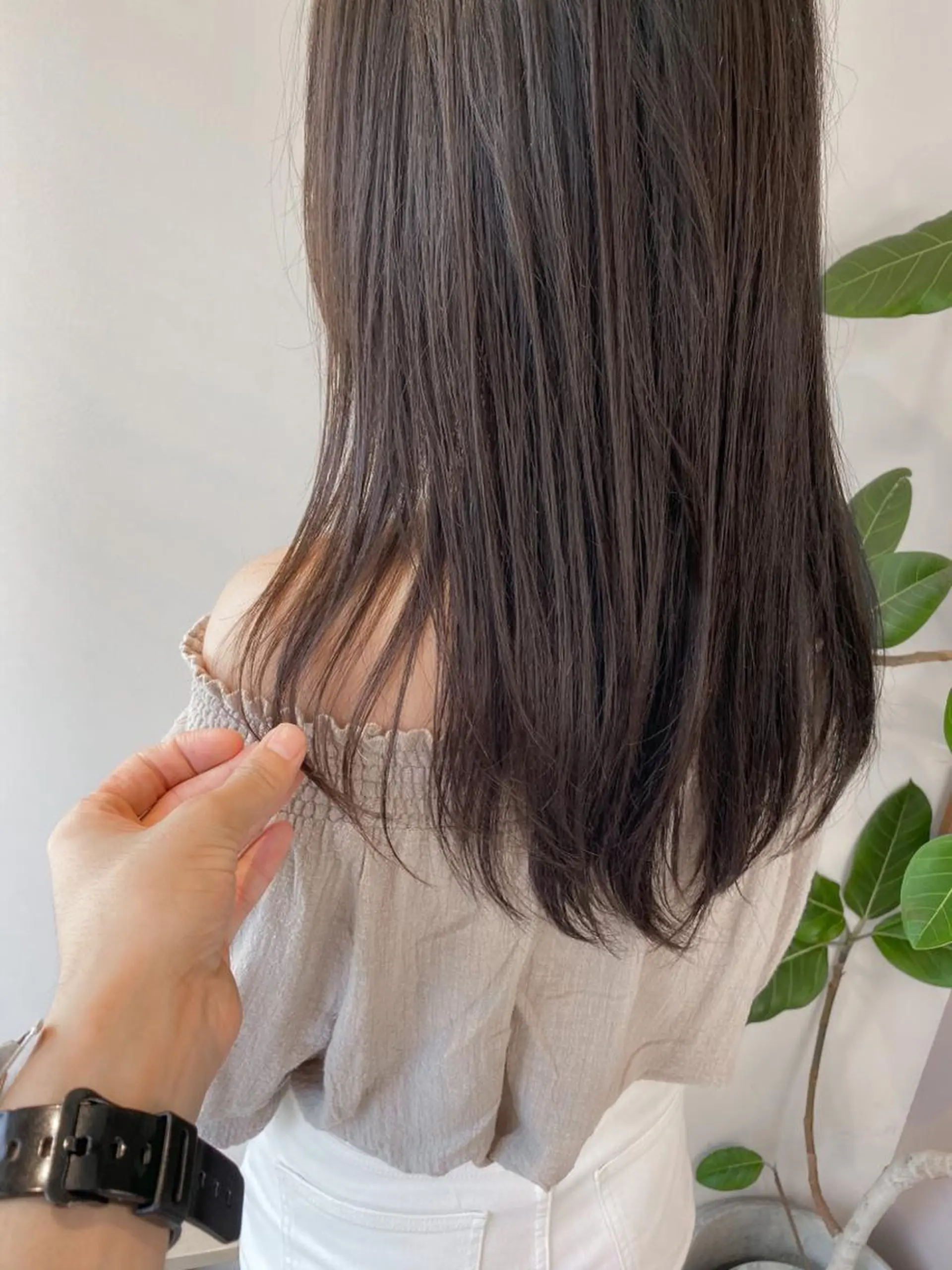 ロング カット 縮毛矯正 トリートメント レイヤー/韓国ヘア 縮毛矯正🫧鈴木颯のヘアスタイル