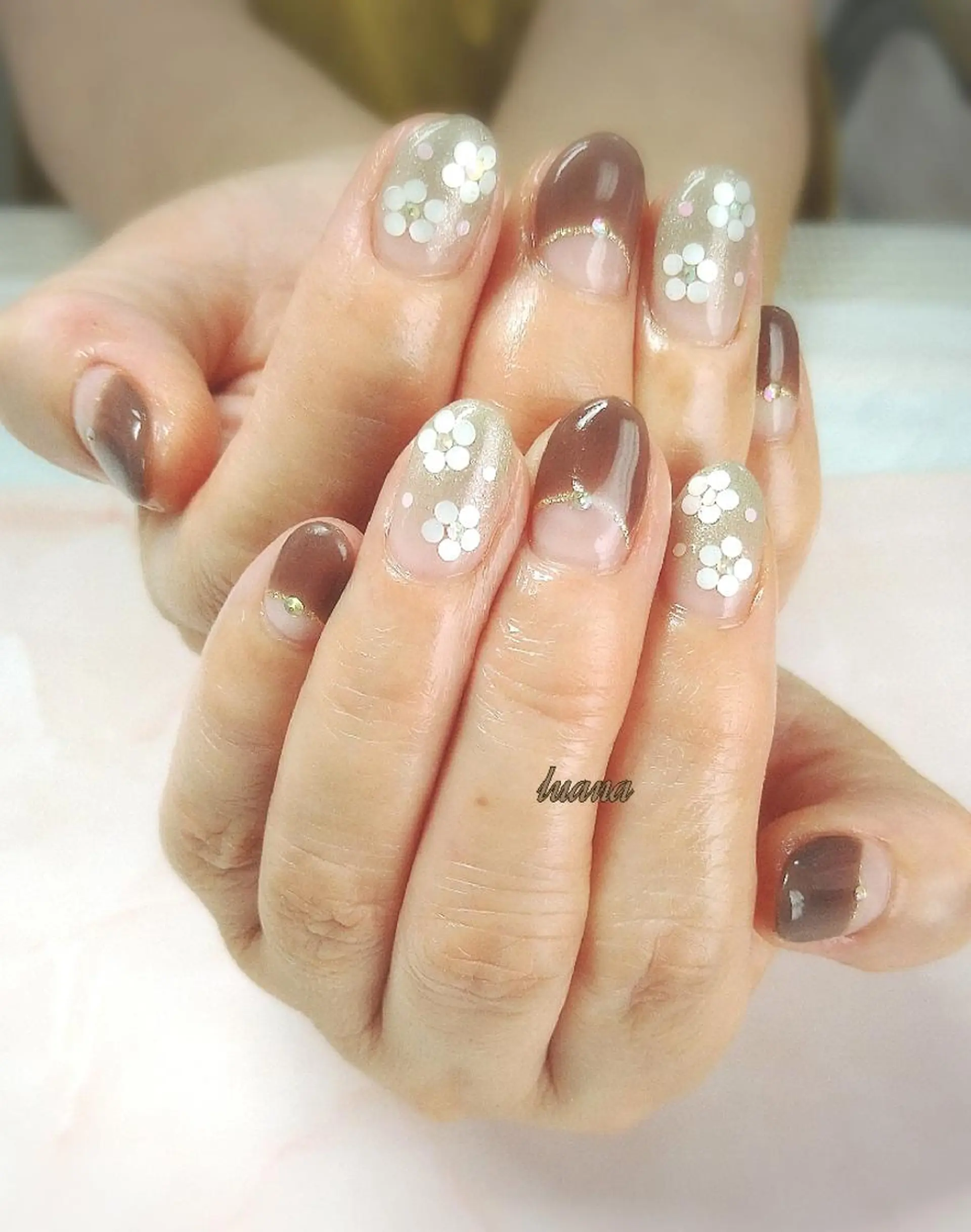 ネイル ハンドネイル LUANA  TAKAHASHIのネイルデザイン