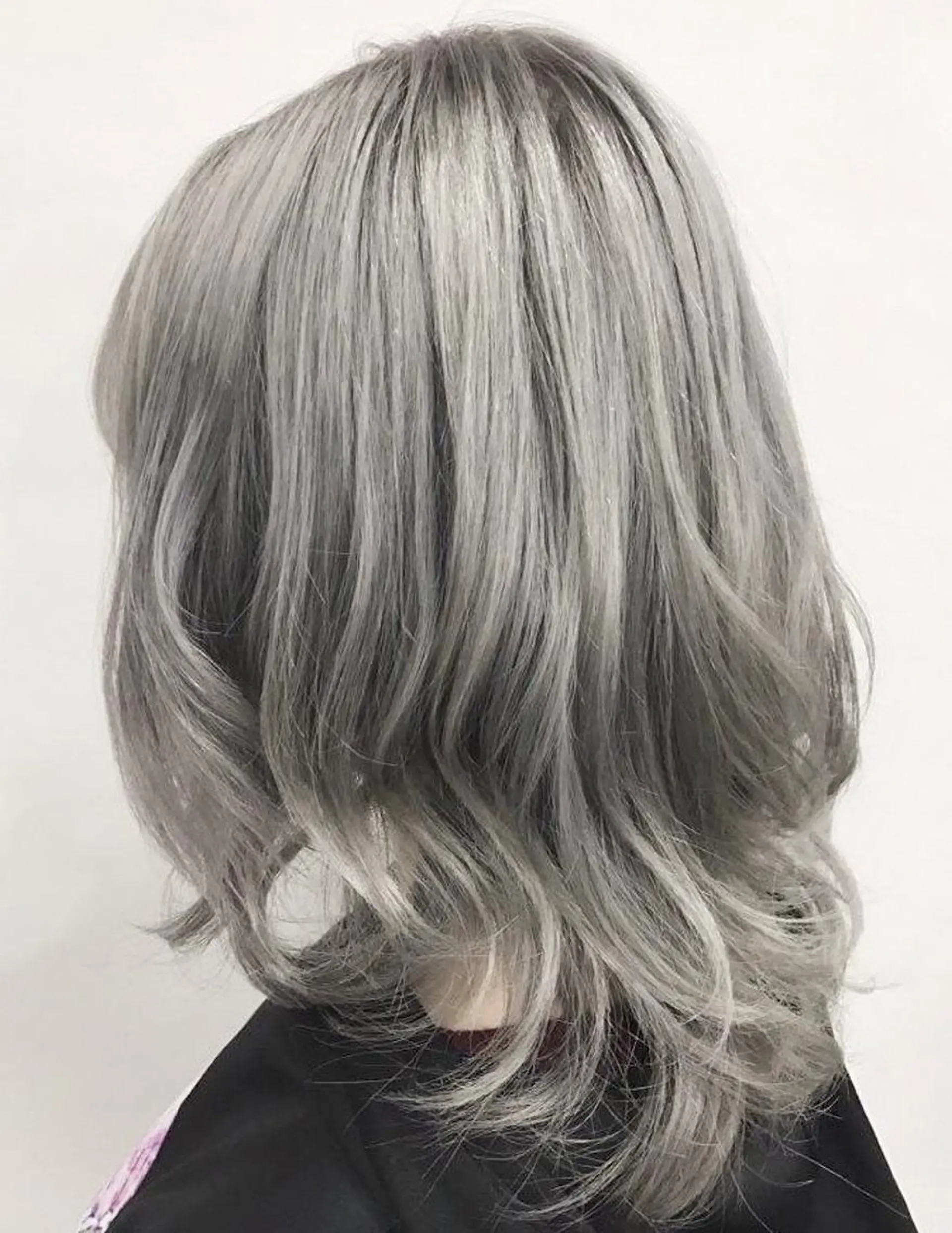 ミディアム カラー 🌙透明感カラー/ 丁寧施術|松本のヘアスタイル