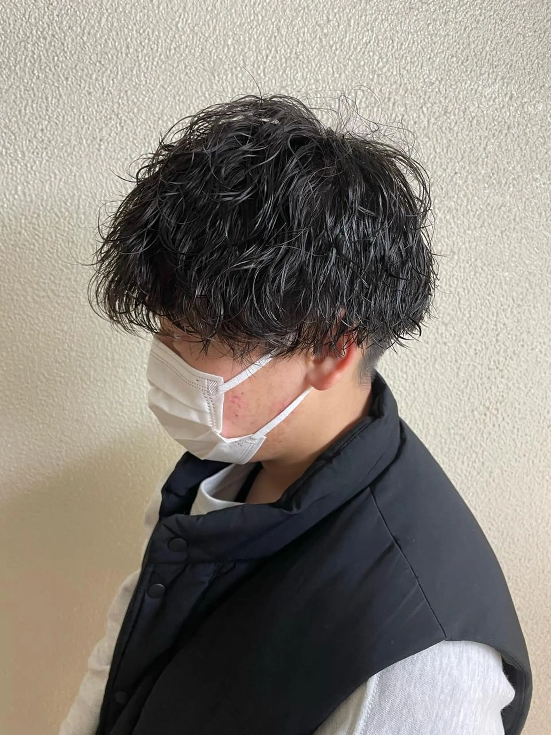 ショート パーマ メンズ 辻堂メンズ特化 YU-YAのヘアスタイル