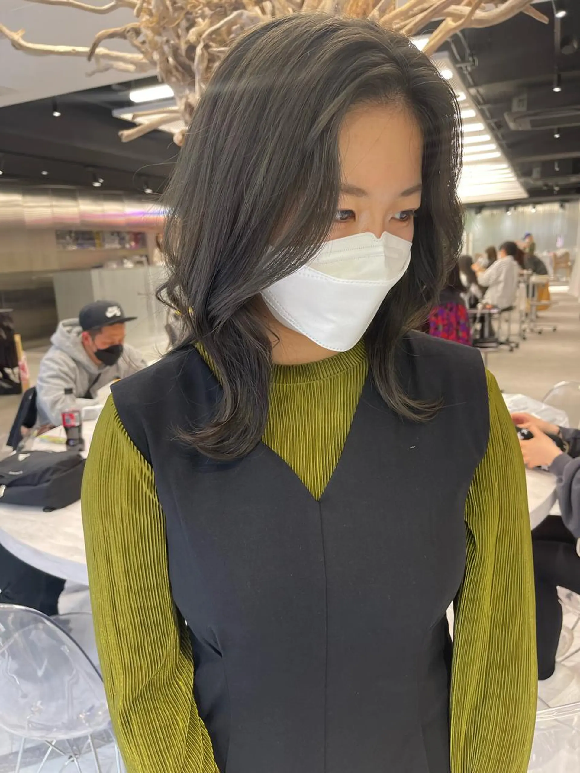 カラー ヘアカラー ユナ🌙 nailのネイルデザイン