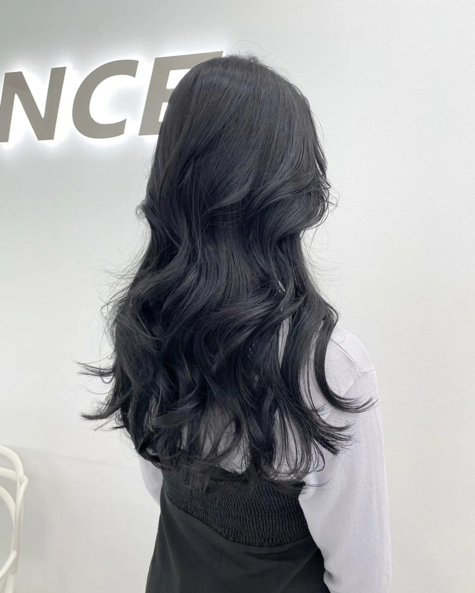 カラー ヘアカラー ヘッドスパ ヘアセット 🪽韓国暗髪ヘア🪽 TUNE銀座🤍のヘアスタイル