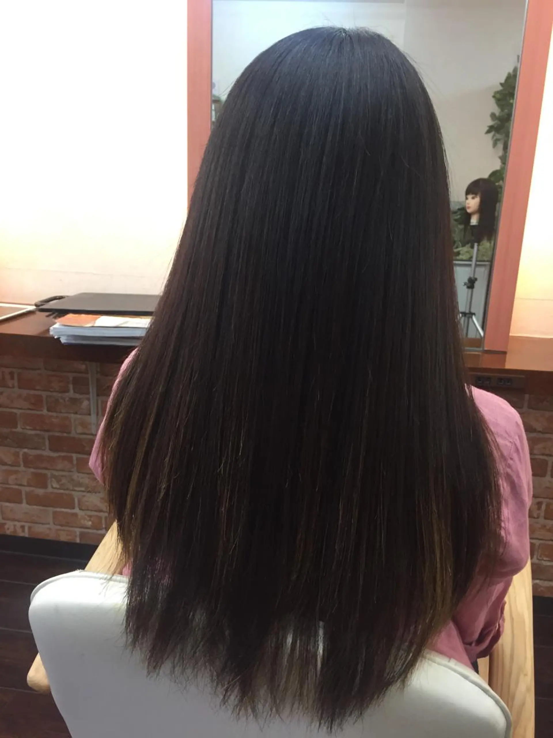 ロング パーマ 桧山 真のヘアスタイル