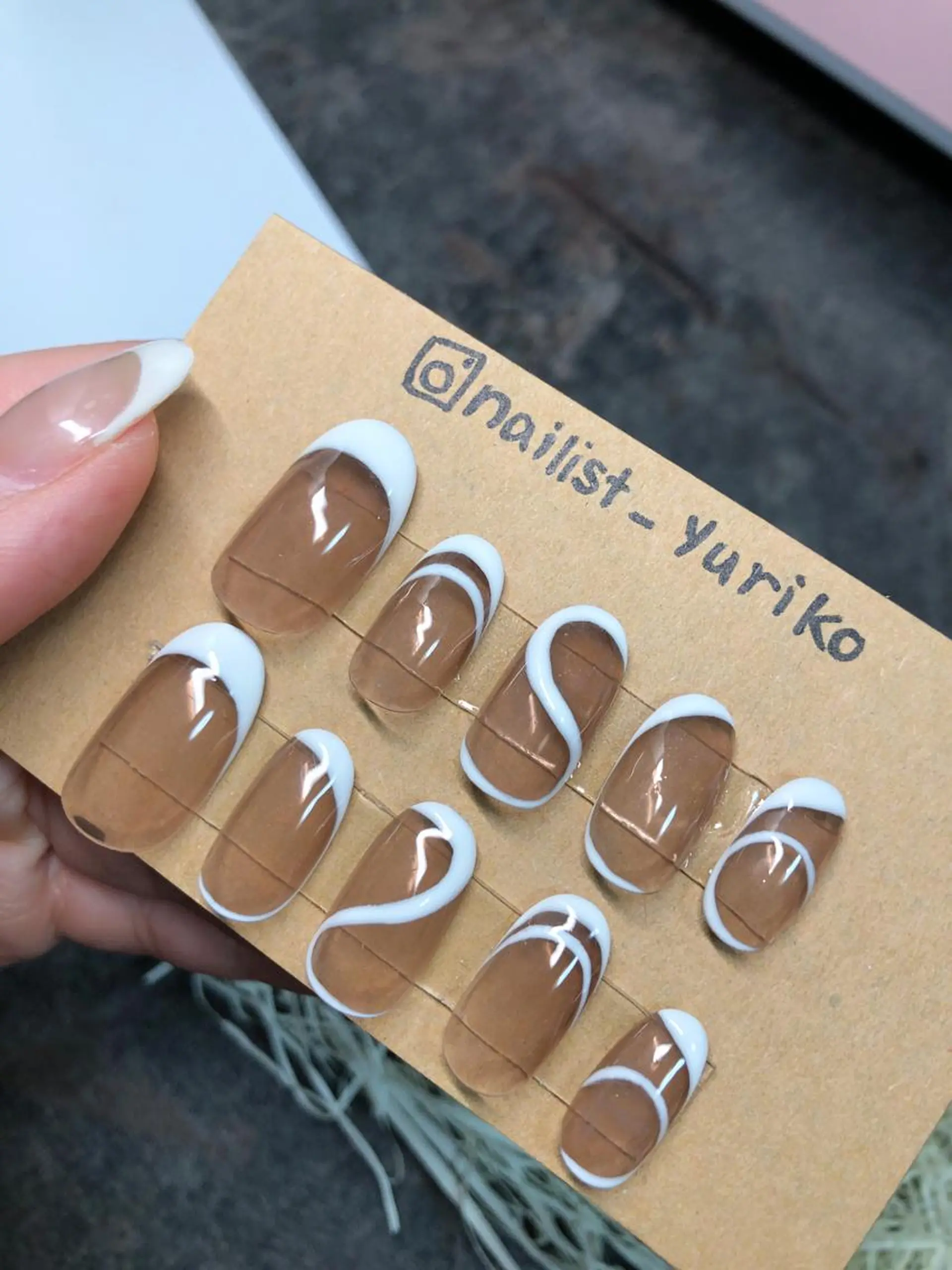 ネイル ハンドネイル 宮本 百合子のネイルデザイン