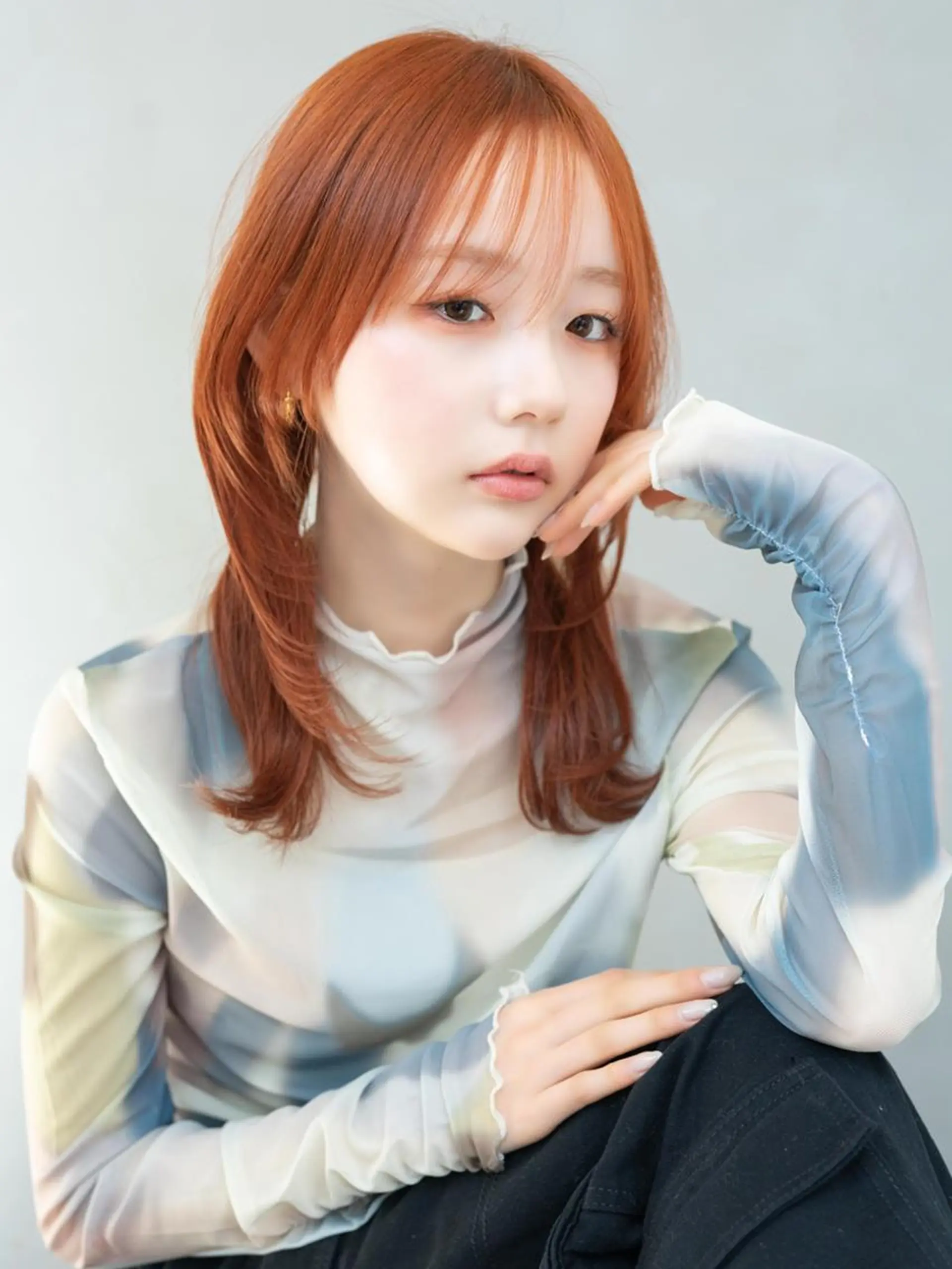 ミディアム EIGHT's札幌 AiRIのヘアスタイル