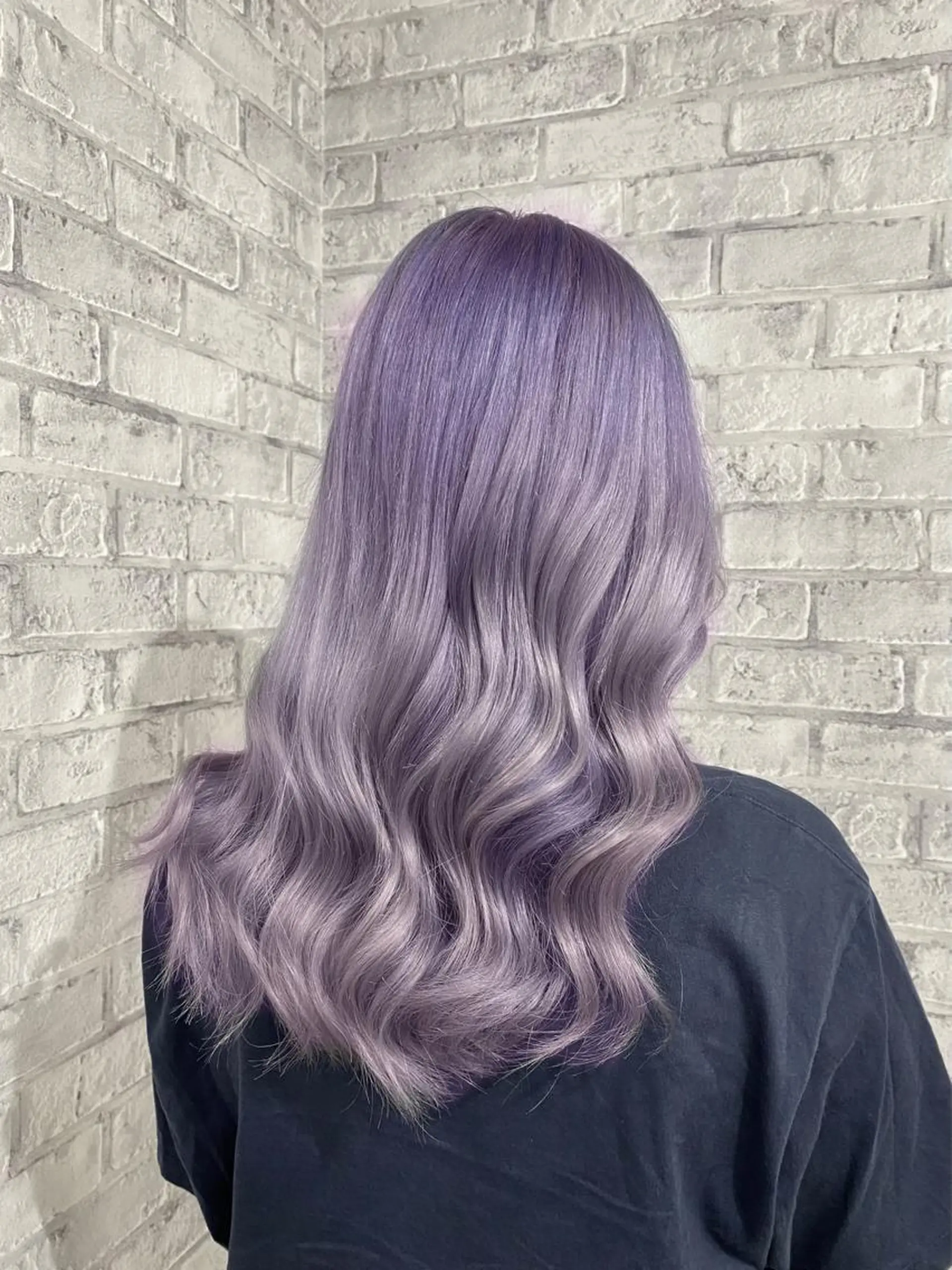 ロング カラー パーマ ヘアアレンジ メンズ キッズ ネイル マツエク・マツパ アイブロウ 似合わせカラー♡髪質 改善🎀サトカ🍒のヘアスタイル