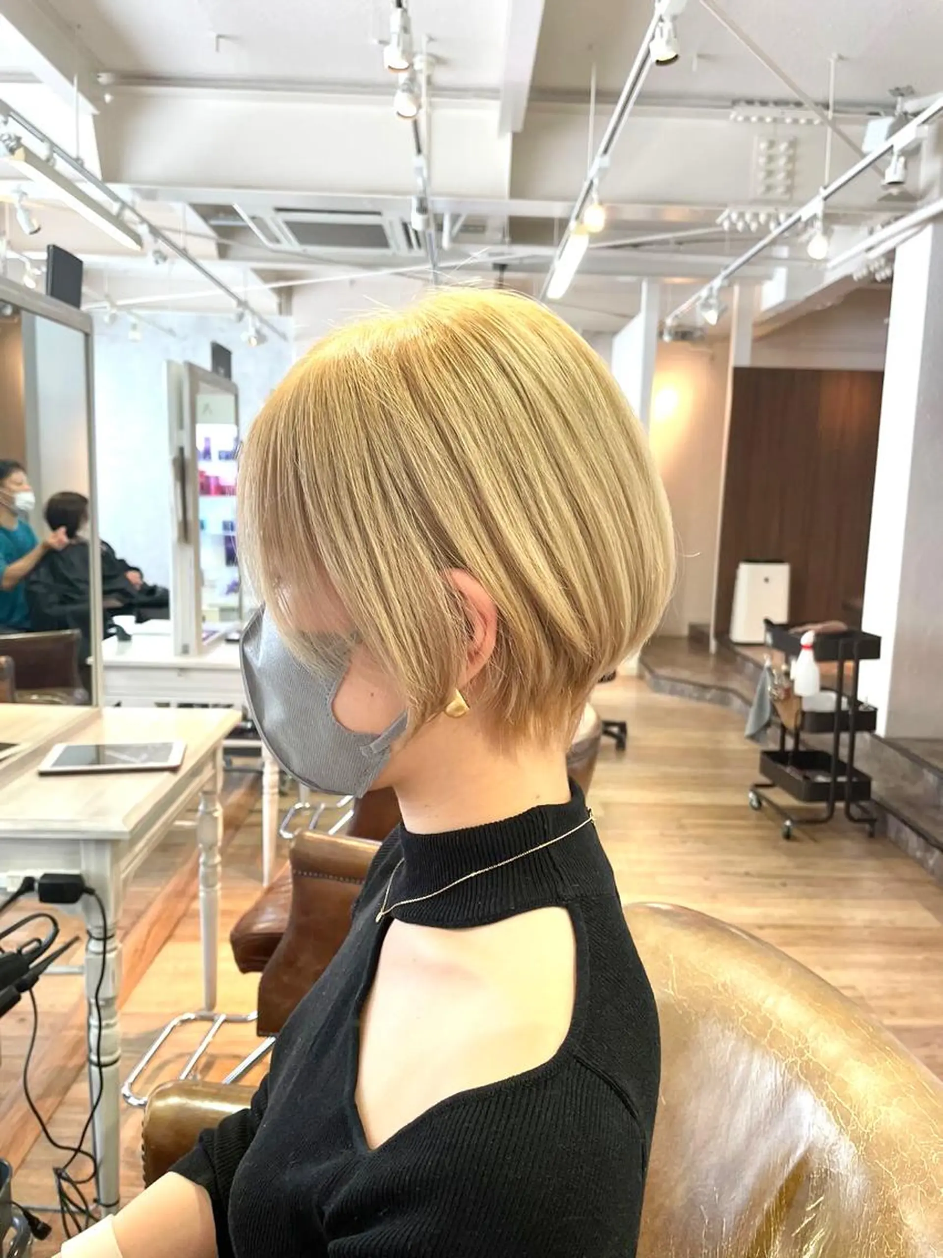 ショート カラー キッズ アンソニー ショウゴのヘアスタイル