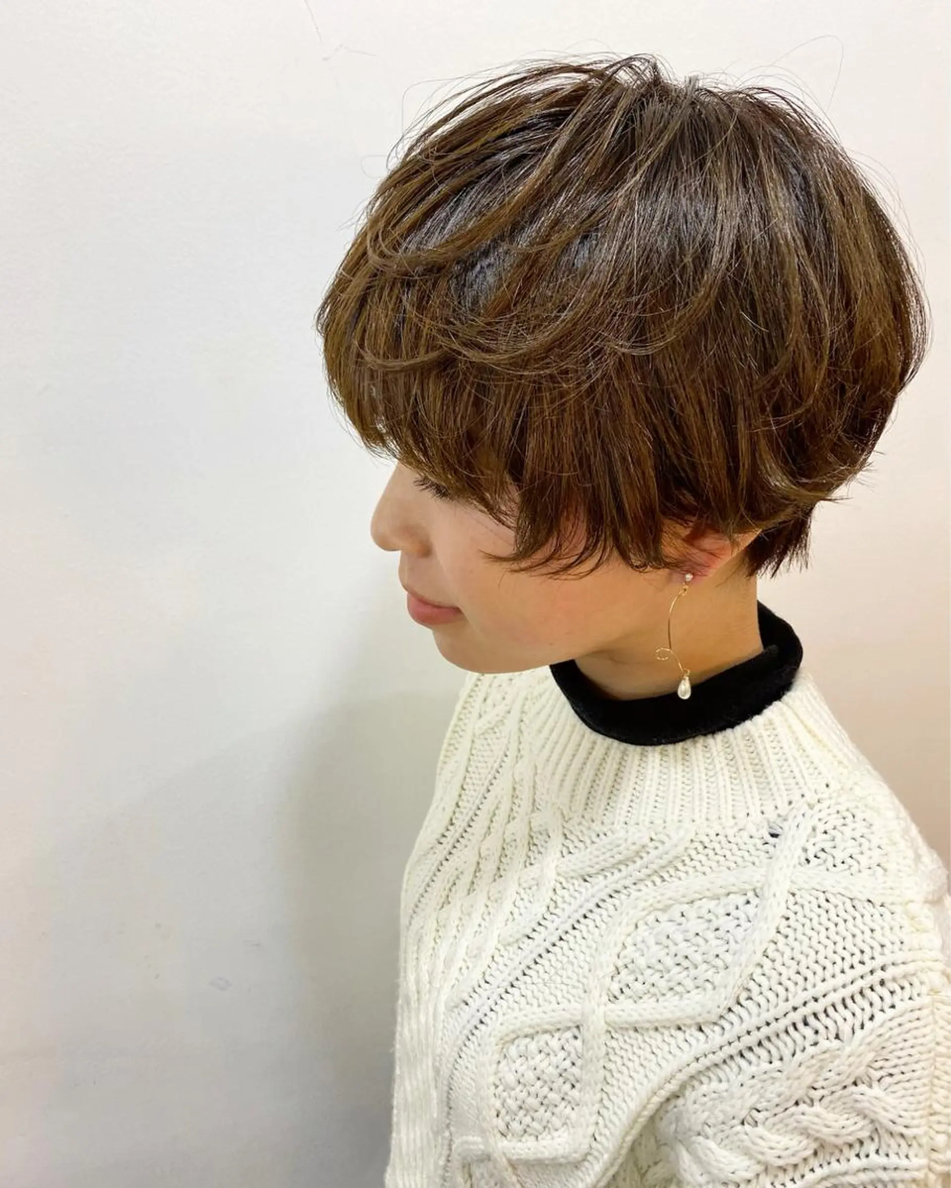 ショート ショートヘア フラム所属・WATANABE MISAKIのヘアスタイル