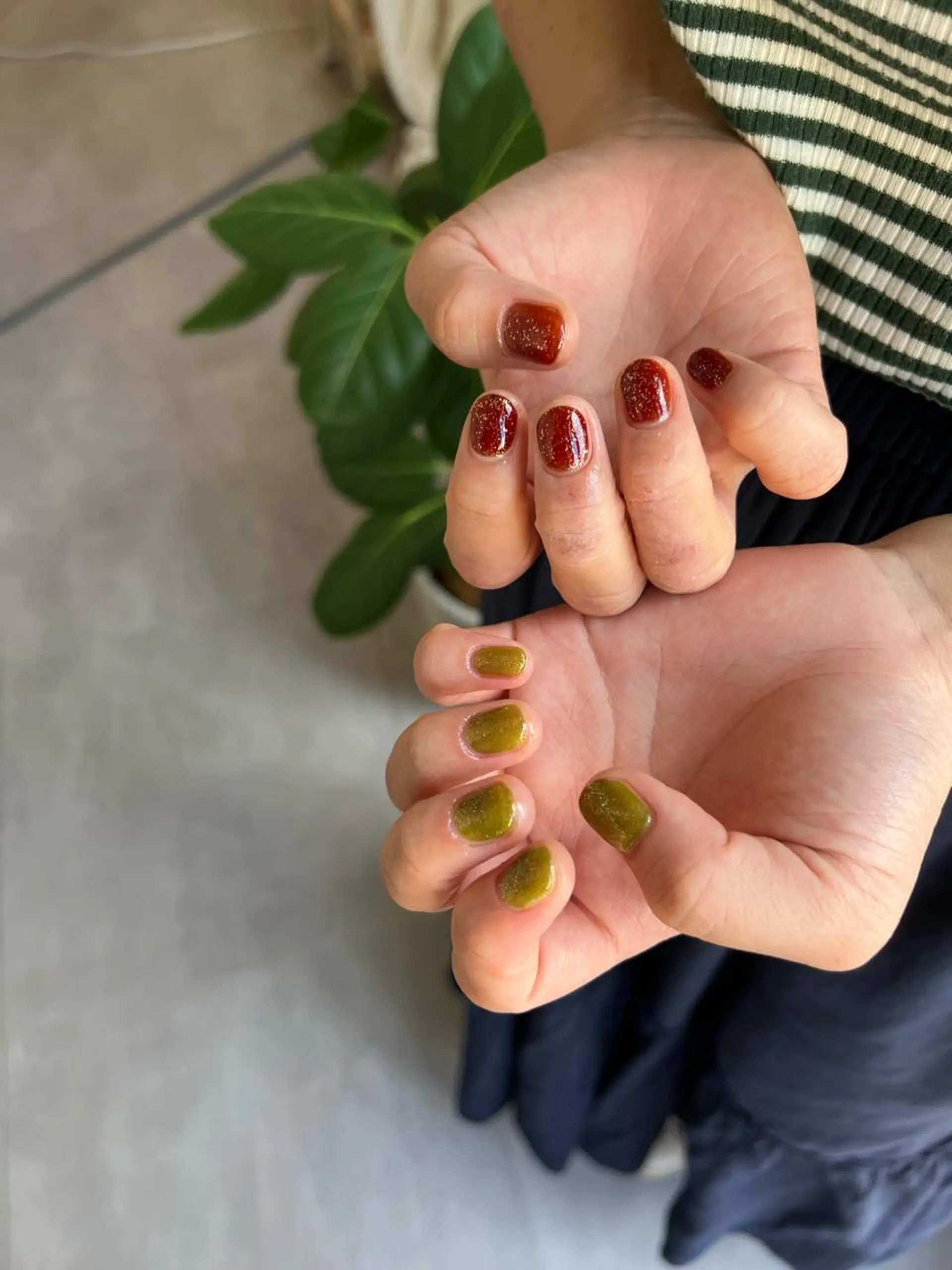 ネイル ラメ(グリッター) lintu nail所属・寺岡 未来のマツエク・マツパデザイン