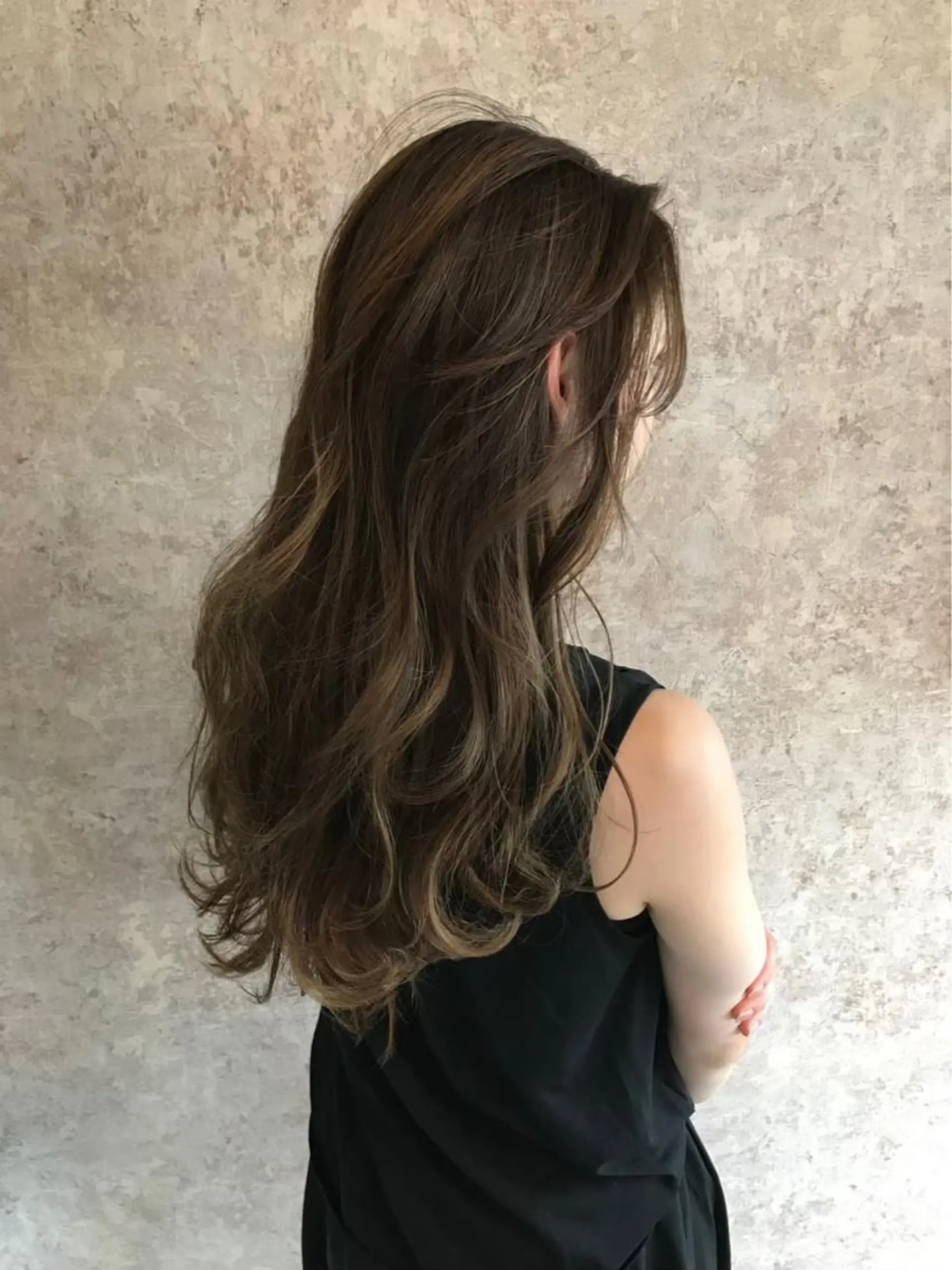 ロング カラー ヘアアレンジ 指名支持率NO.1 スタイリストのヘアスタイル