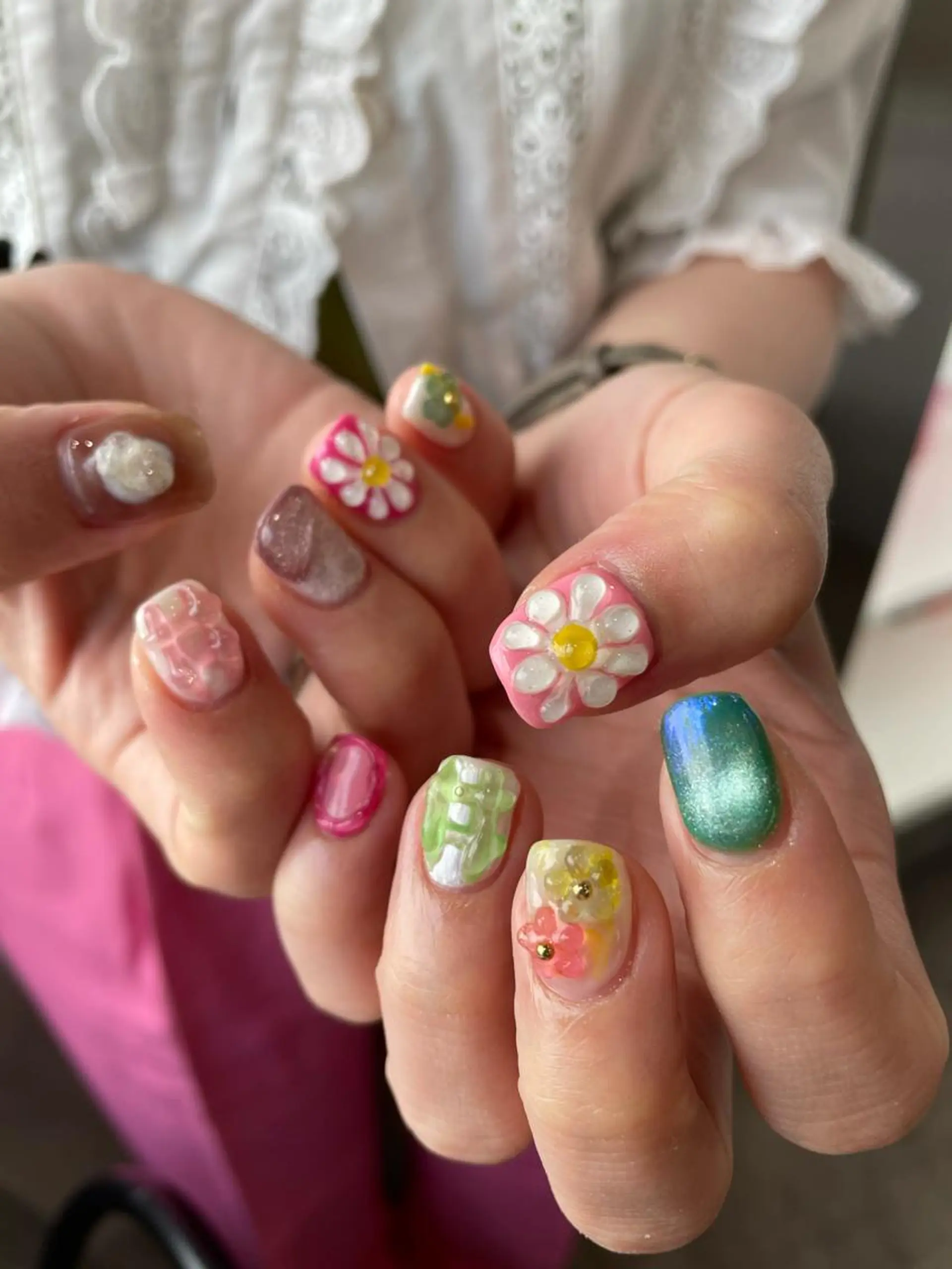 ネイル ハンドネイル ナチュラル透明感🌱 小山美樹子のヘアスタイル