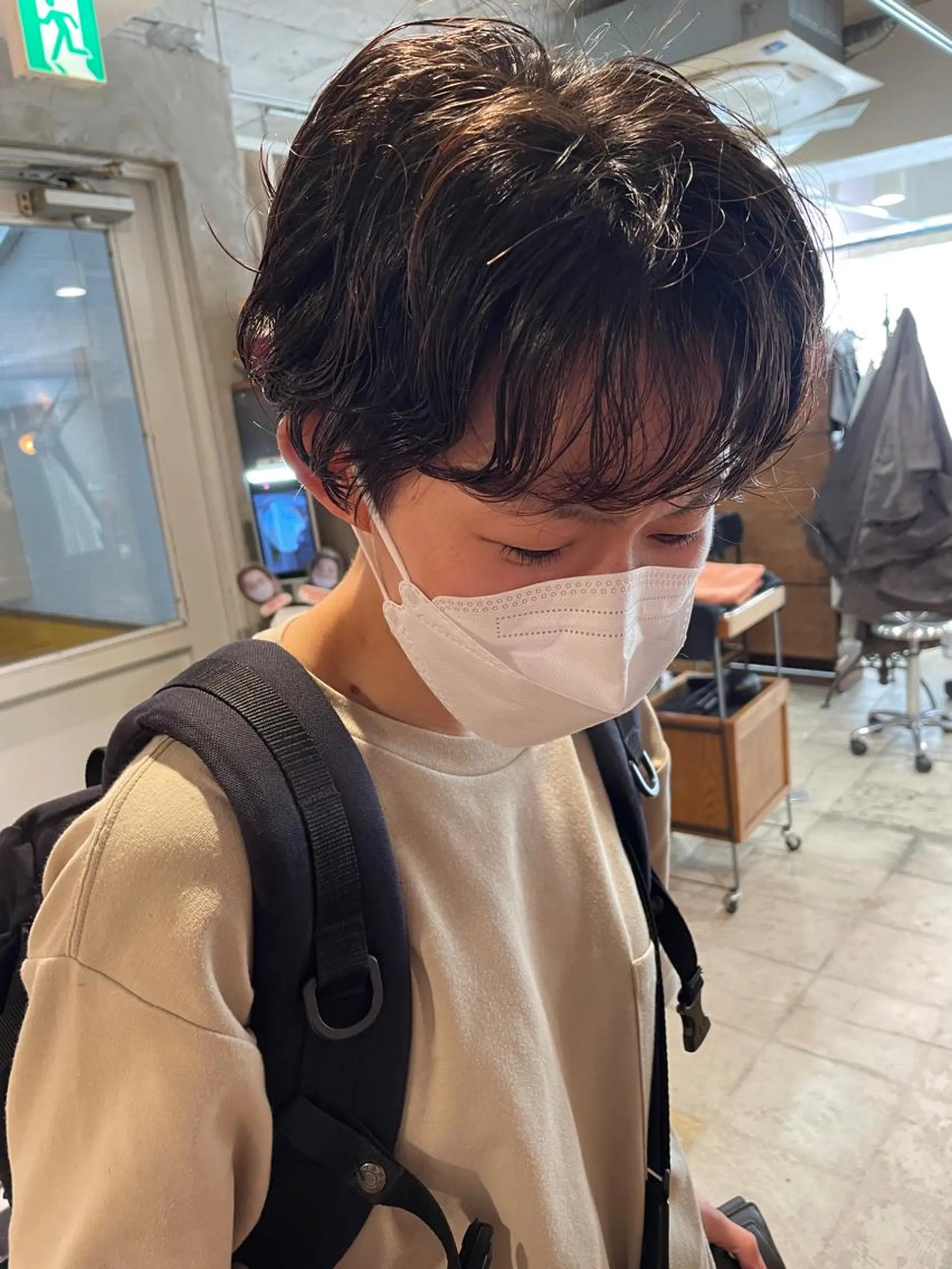 ショート カット パーマ トリートメント さの あやねのヘアスタイル