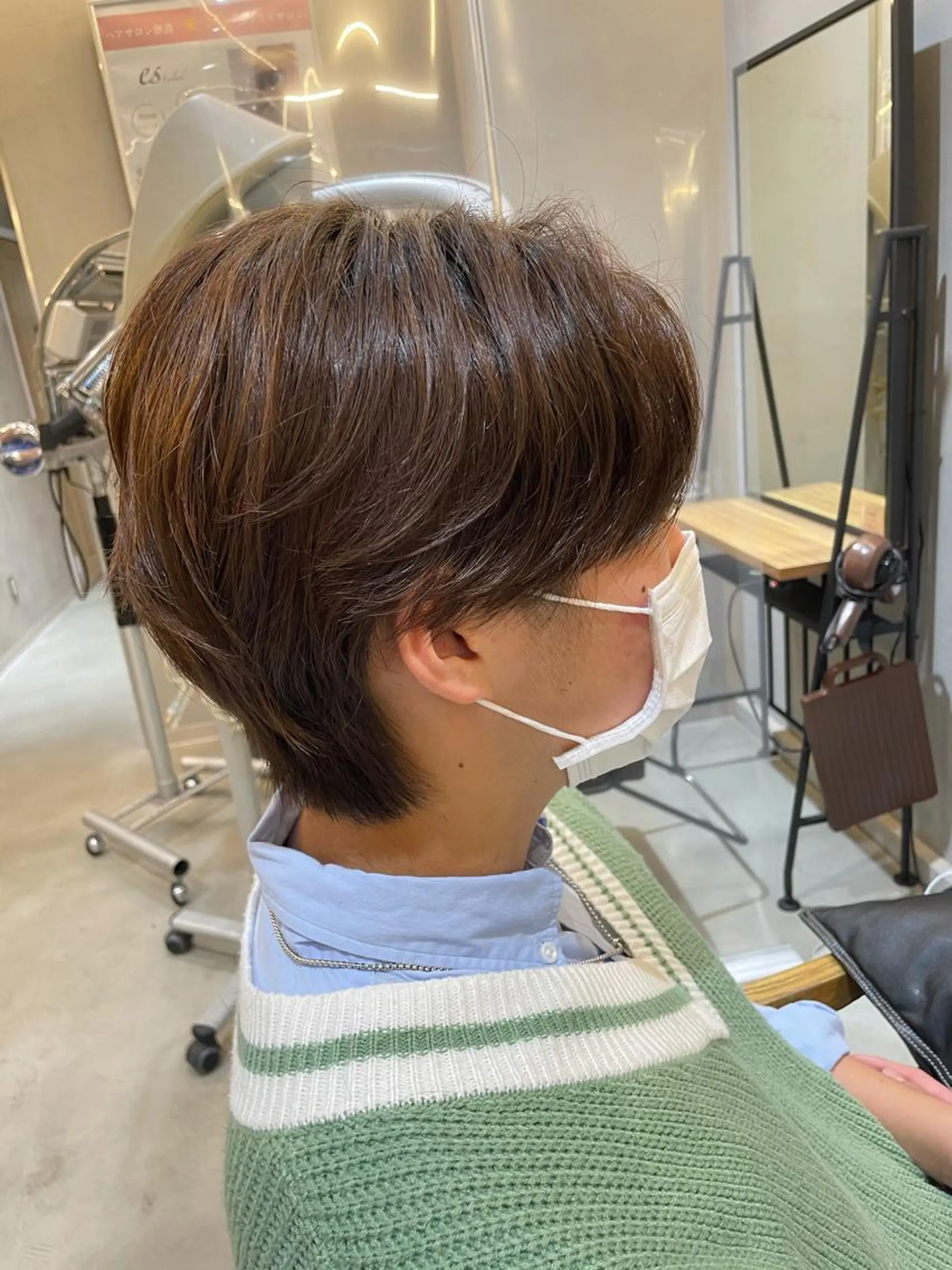 ショート ウルフカット カット パーマ ♦️モテ髪創作者 SUGA♦️のヘアスタイル