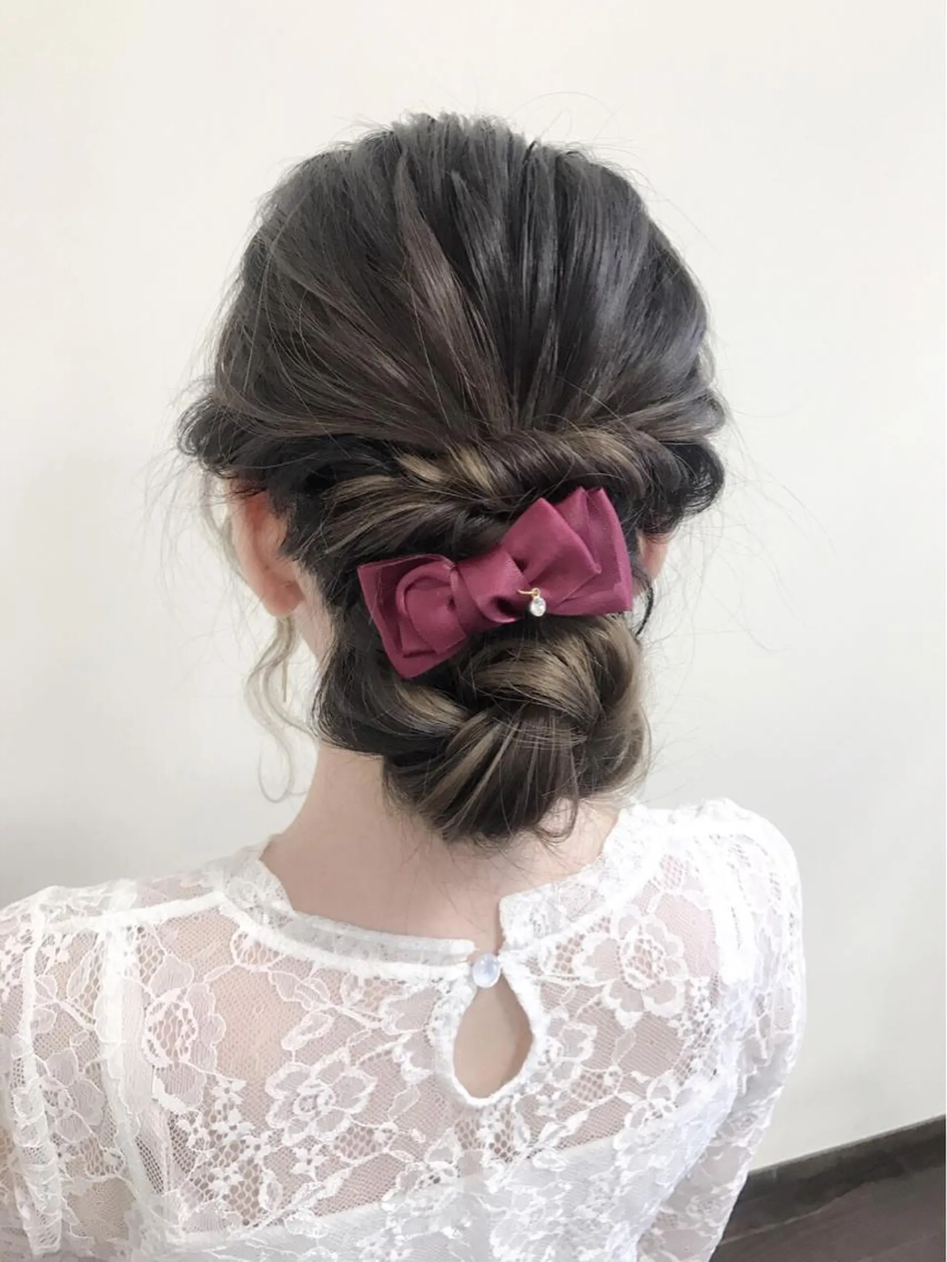 ロング ヘアアレンジ 沢田 瞳のヘアスタイル