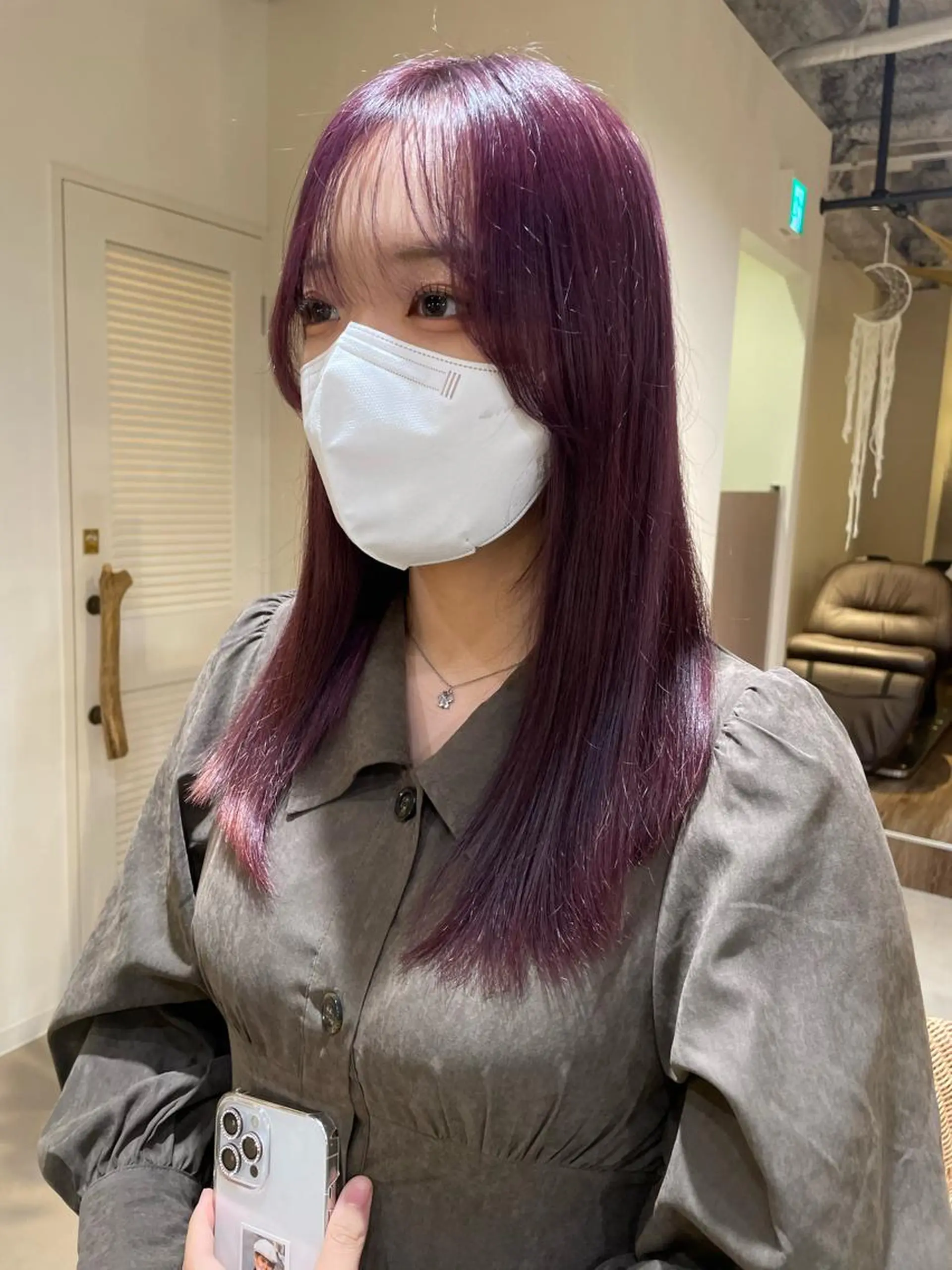 セミロング cocoluana(ココルアナ)所属・韓国風ヘア専門 🇰🇷Noaのヘアスタイル