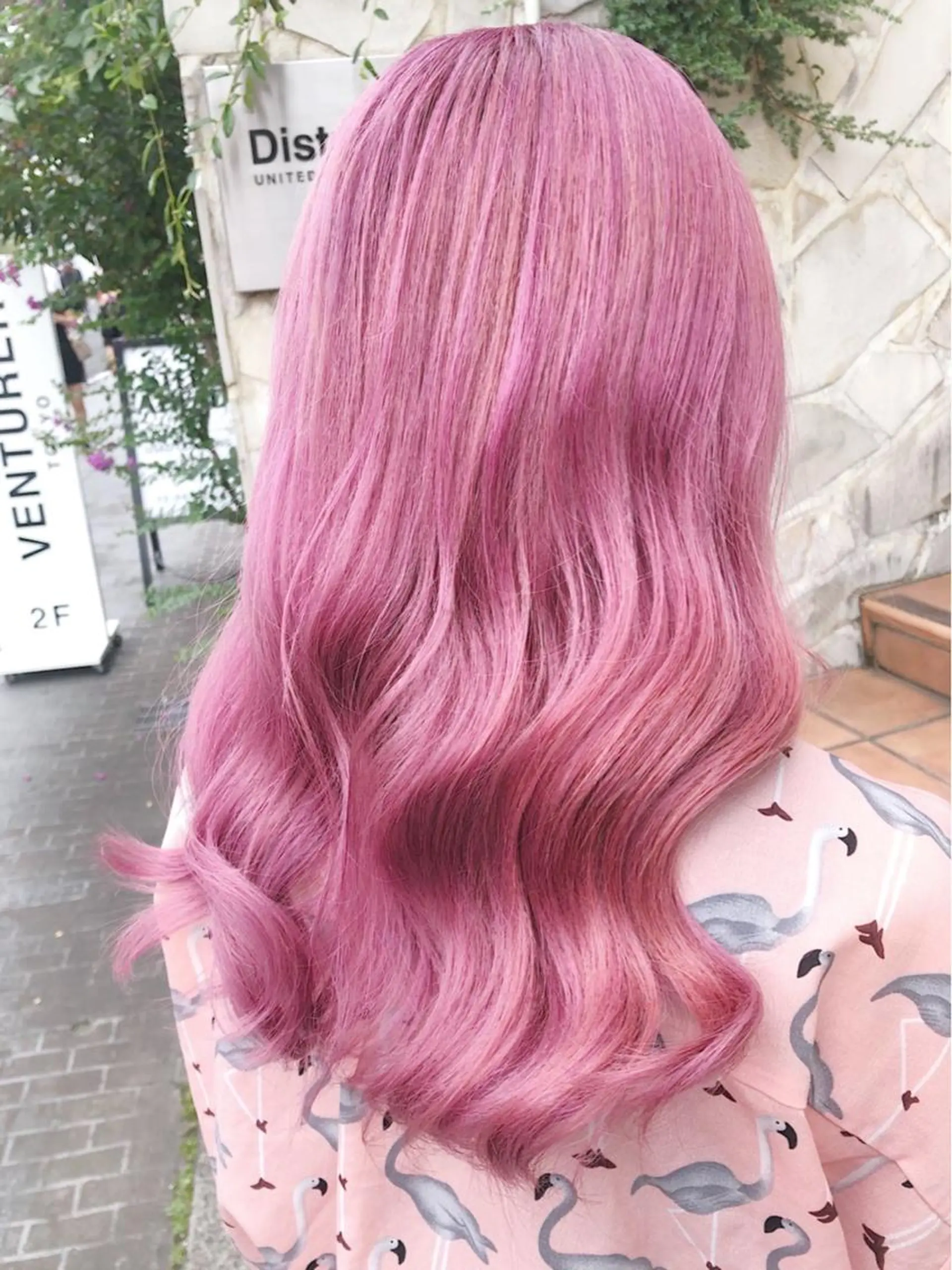 セミロング ハイトーン髪質改善 🎀🐰堀川智史🎀のヘアスタイル