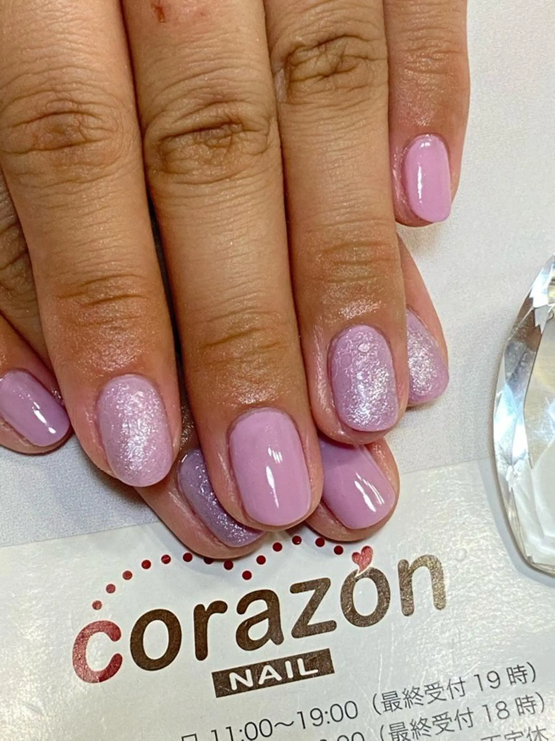 ネイル アートネイル シンプルネイル corazon所属・ネイリスト aicoのネイルデザイン