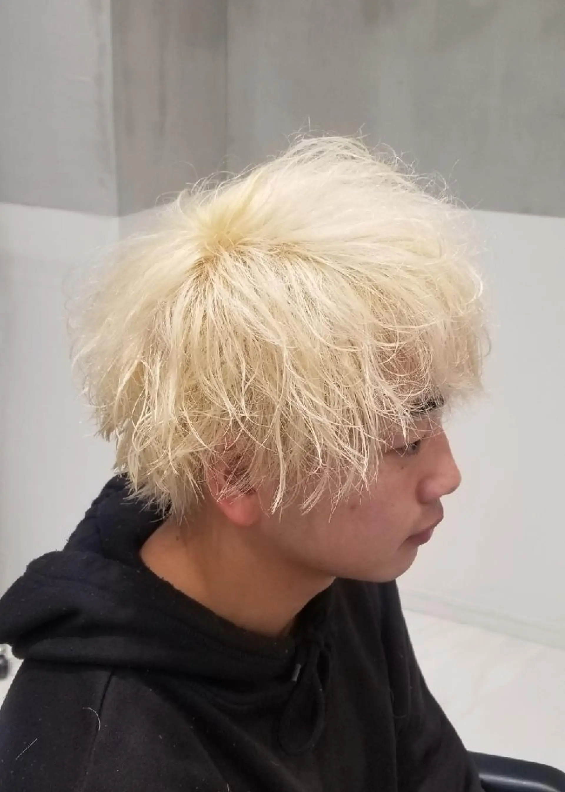 カラー メンズ メンズブリーチ ブリーチ La fith hair 池袋店所属・🔴赤み消し/ 艶カラー落合 優🔴のヘアスタイル