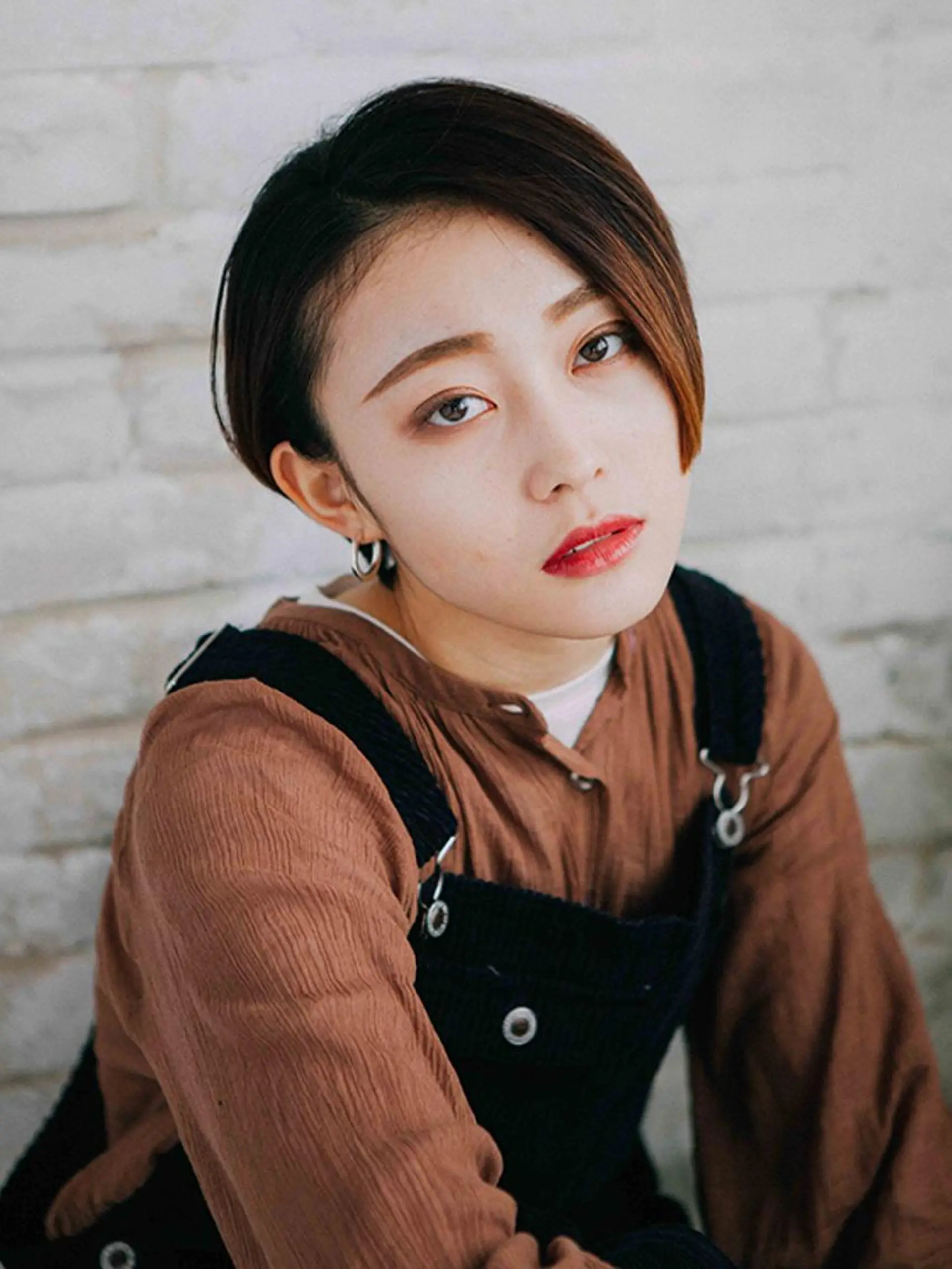 ショート カラー ヘアアレンジ 【公式】amble luxe池袋東口🩷のヘアスタイル