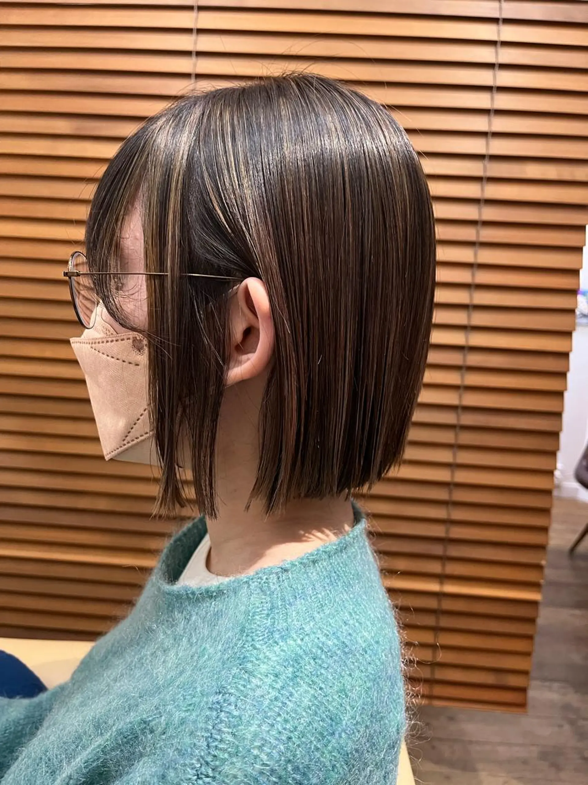 ショート カラー ベージュカラー オレンジ オレンジベージュ カット ヘアカラー 代表　土屋ヒロユキ ショートカットのヘアスタイル