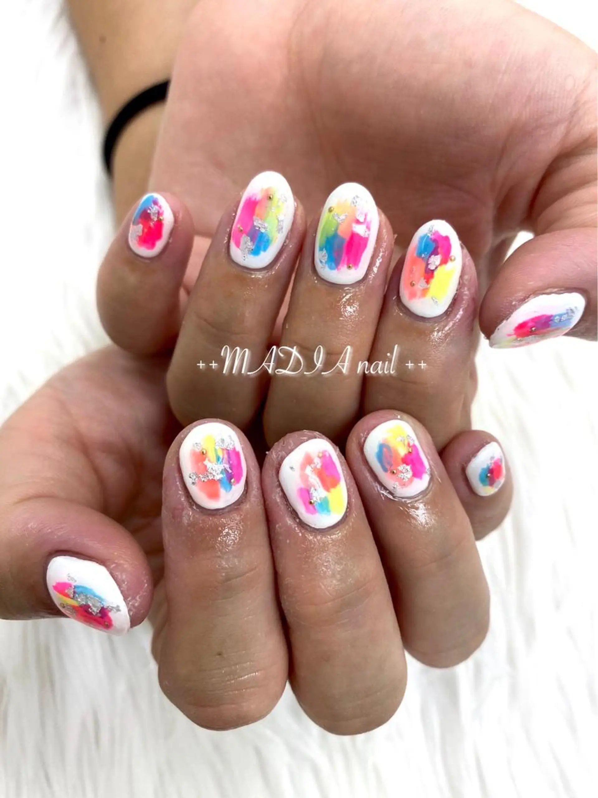 ネイル ハンドネイル MADIA藤沢所属・MADIA MEGUのネイルデザイン
