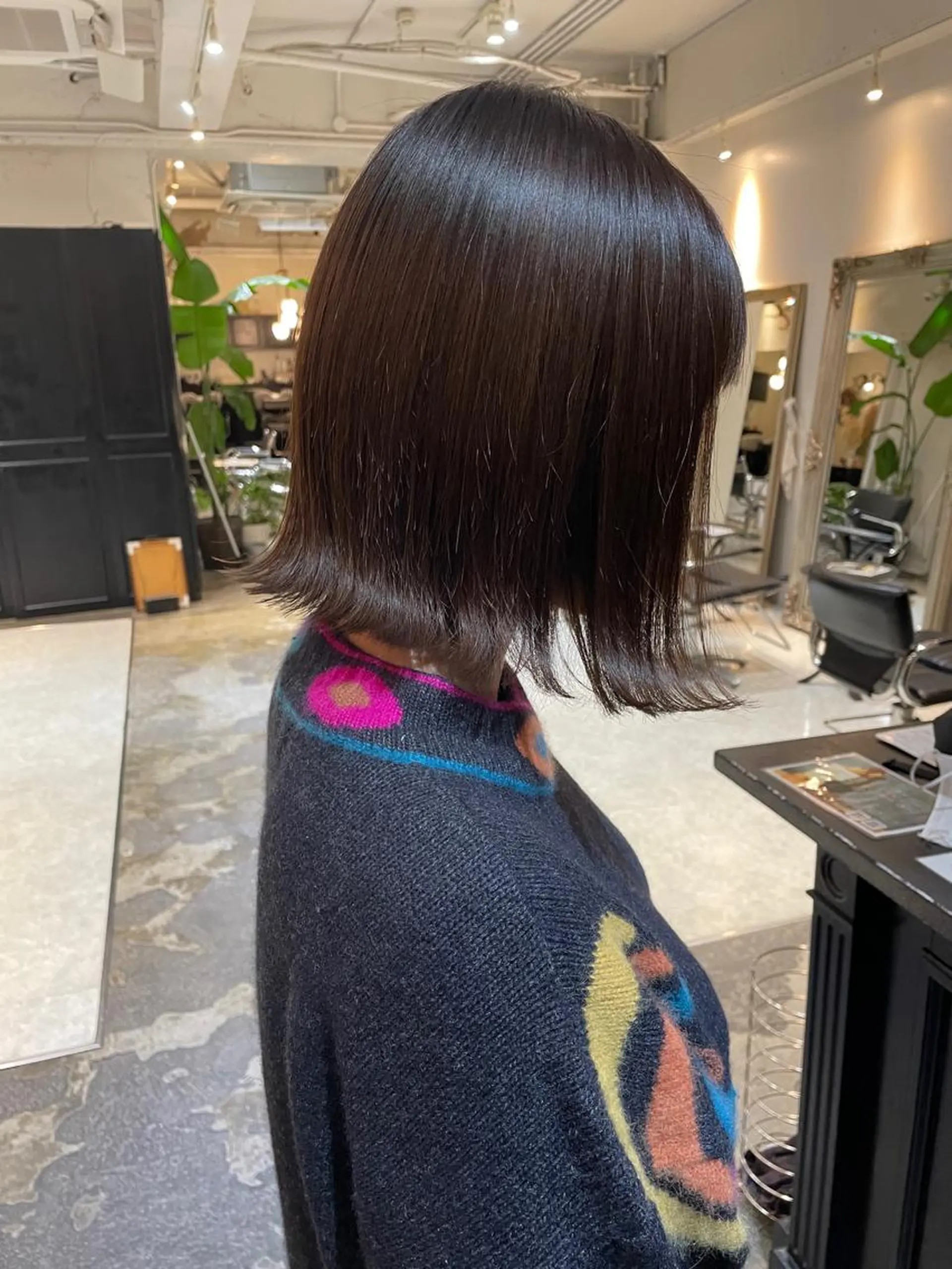 カラー MION✂️ 似合わせカットのヘアスタイル